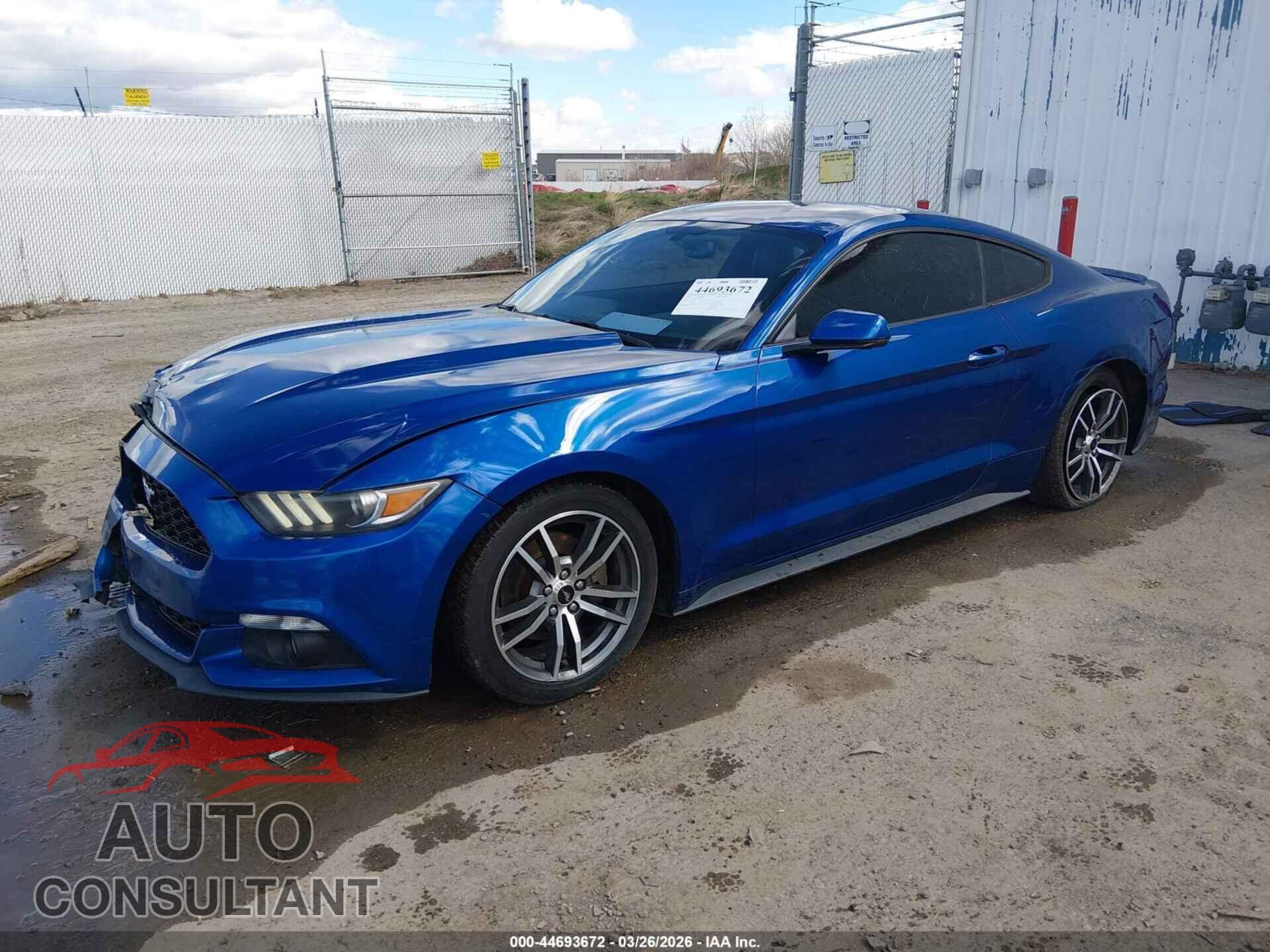 FORD MUSTANG 2017 - 1FA6P8TH7H5221136