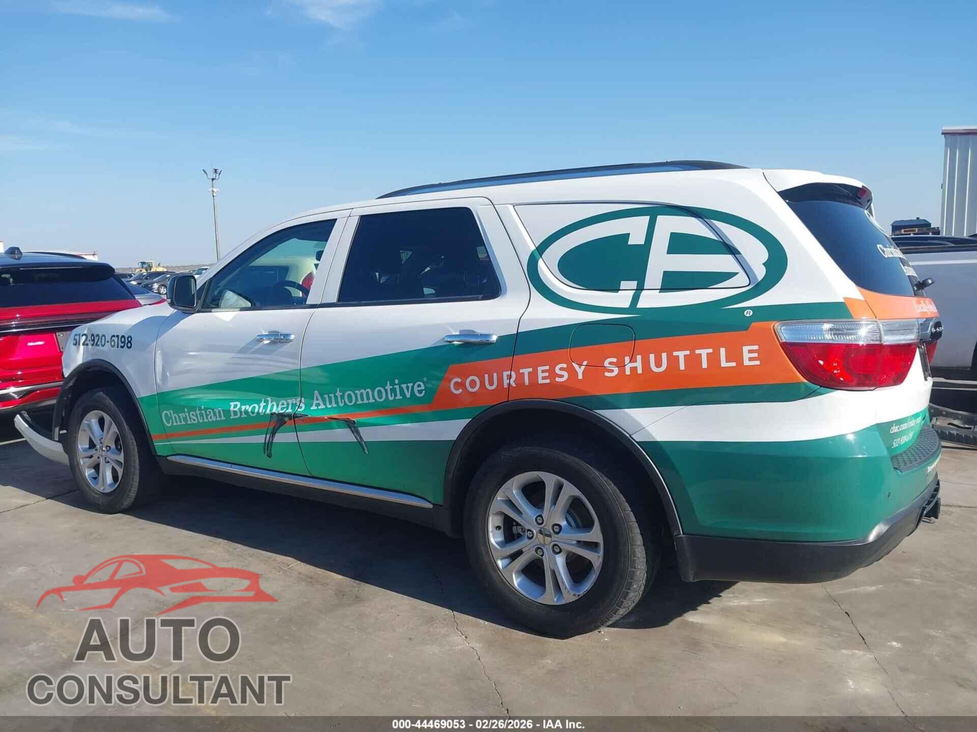 DODGE DURANGO 2013 - 1C4RDHDG0DC673313
