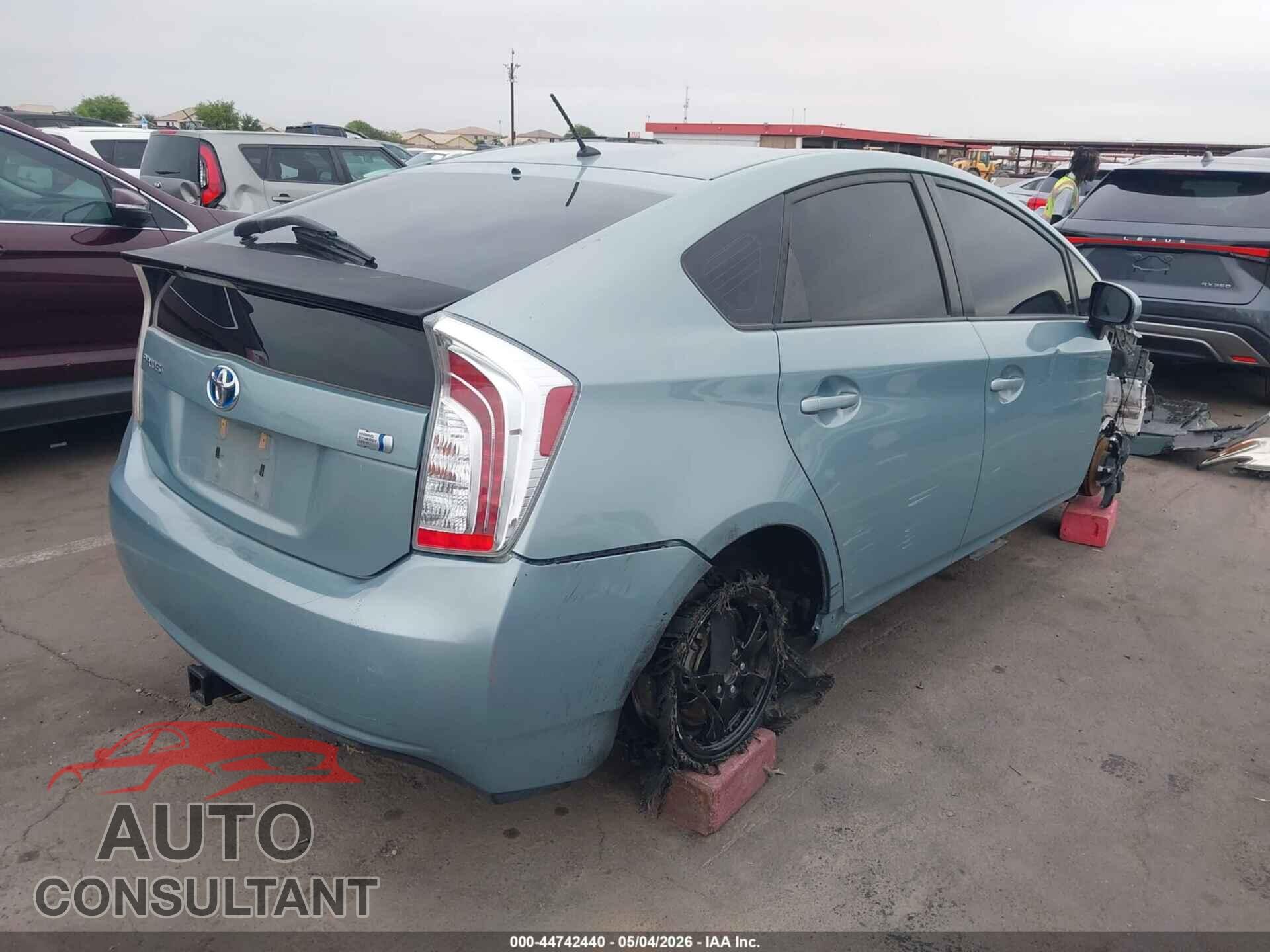 TOYOTA PRIUS 2014 - JTDKN3DU2E1771117
