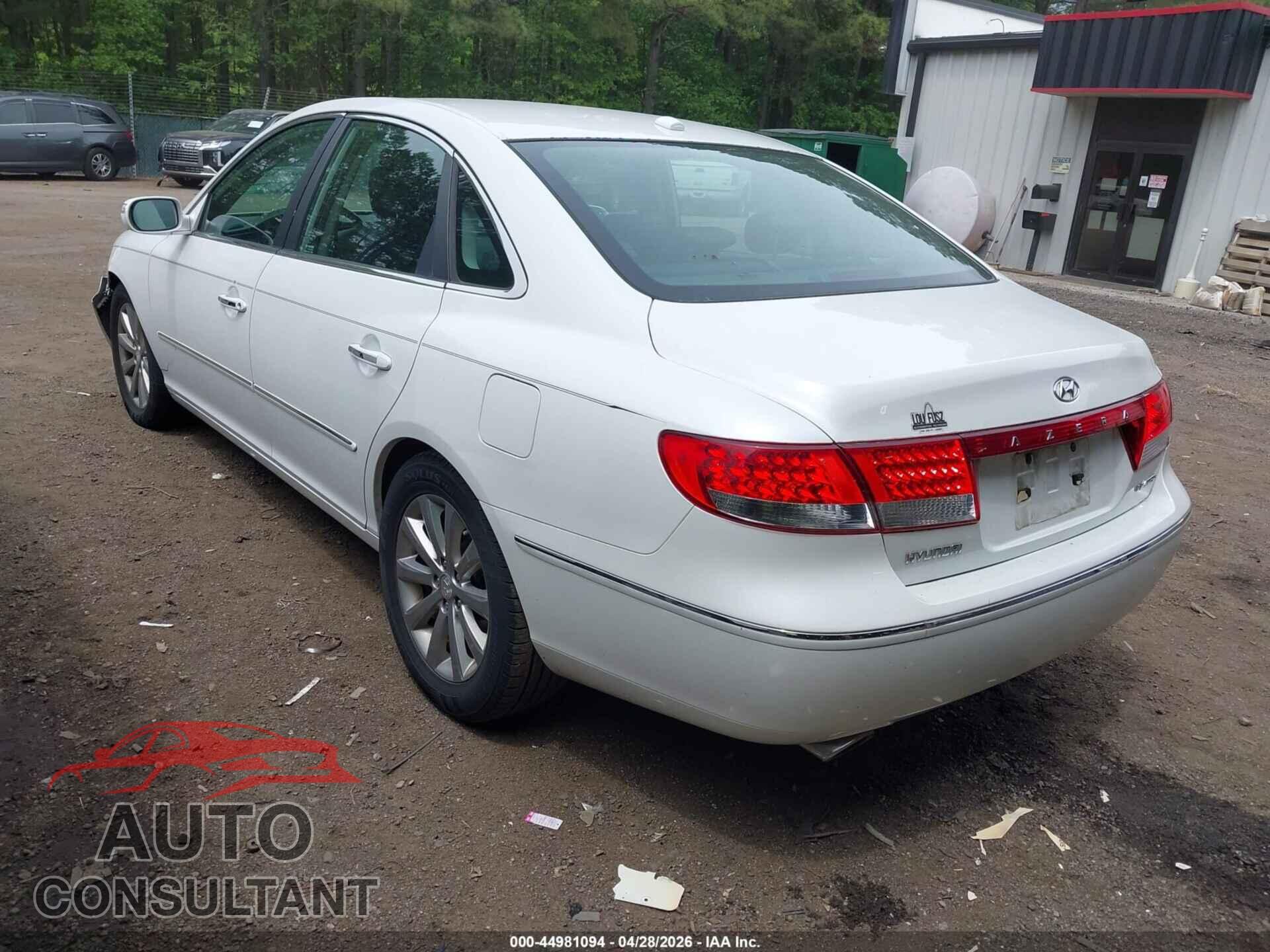 HYUNDAI AZERA 2009 - KMHFC46F89A344196
