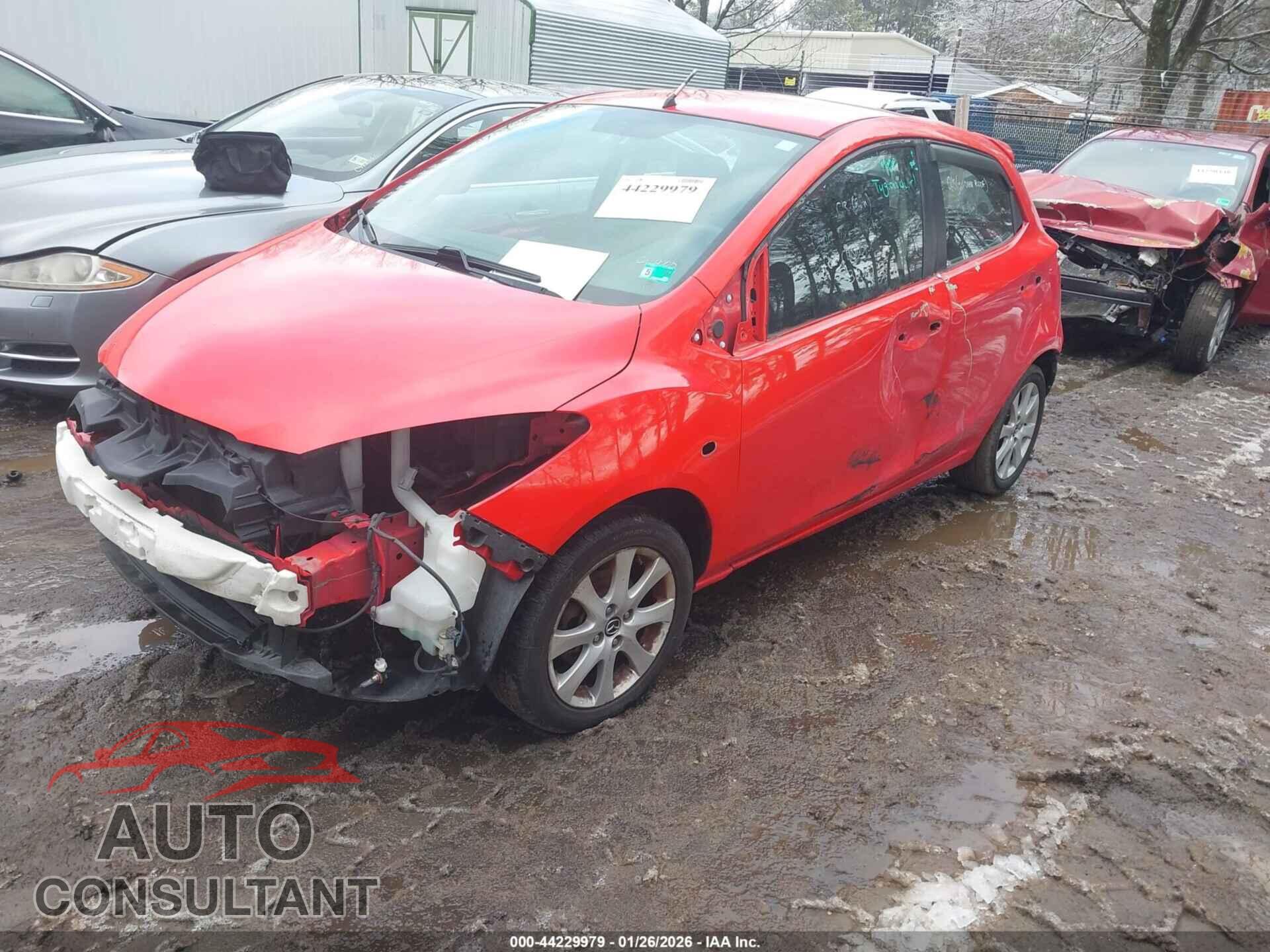 MAZDA MAZDA2 2013 - JM1DE1LY5D0158589