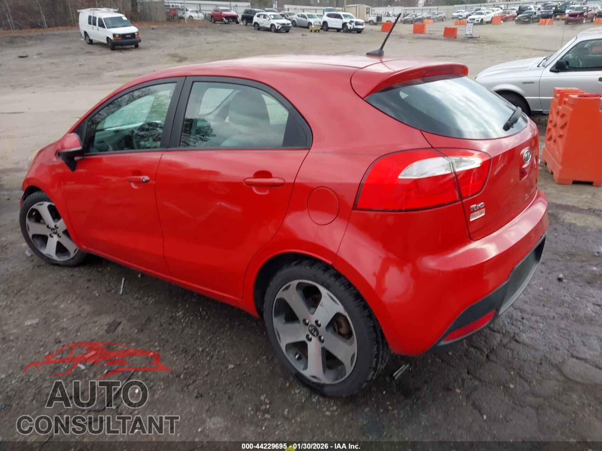 KIA RIO5 2012 - KNADN5A39C6016172