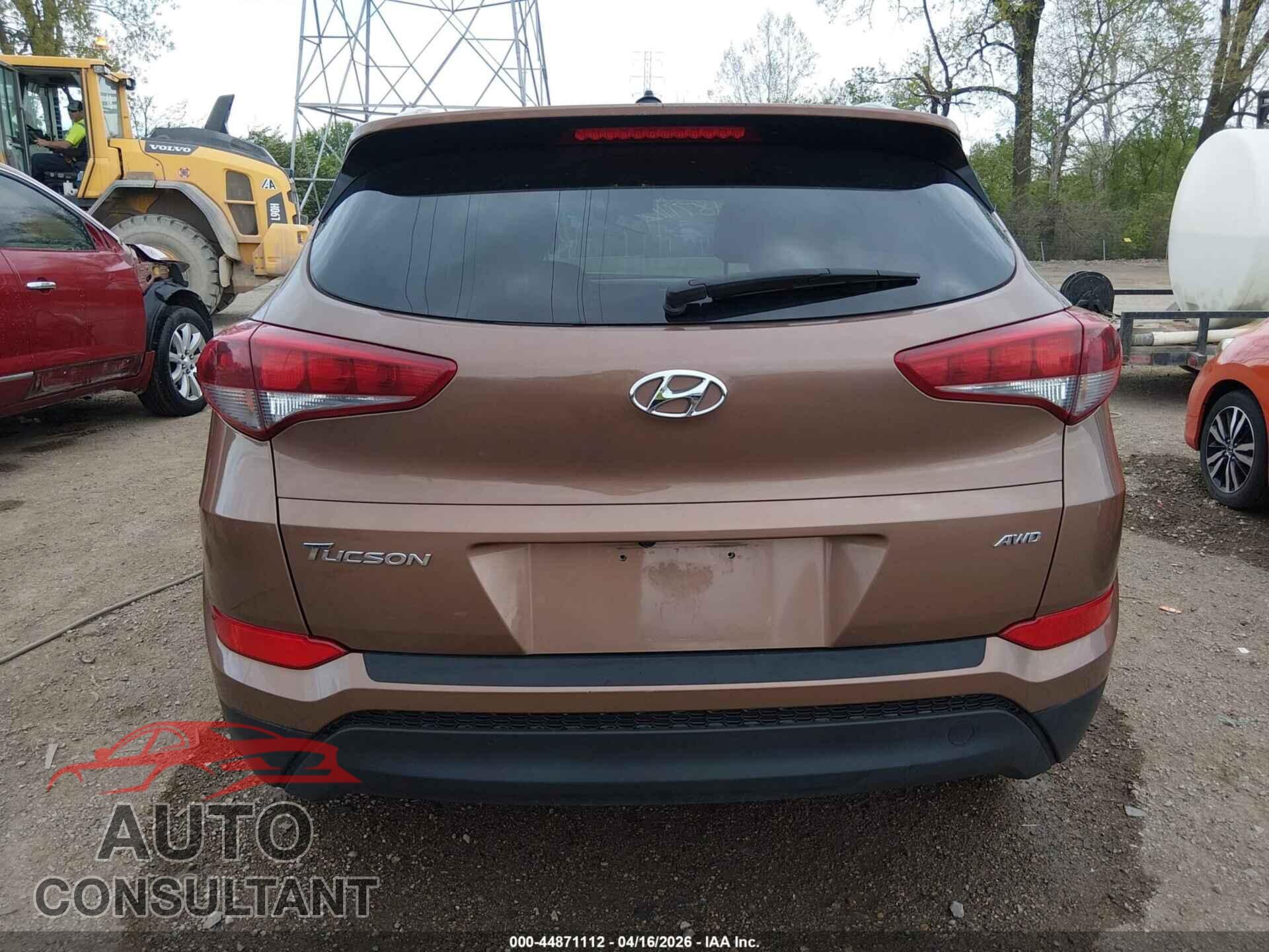 HYUNDAI TUCSON 2017 - KM8J3CA40HU302001