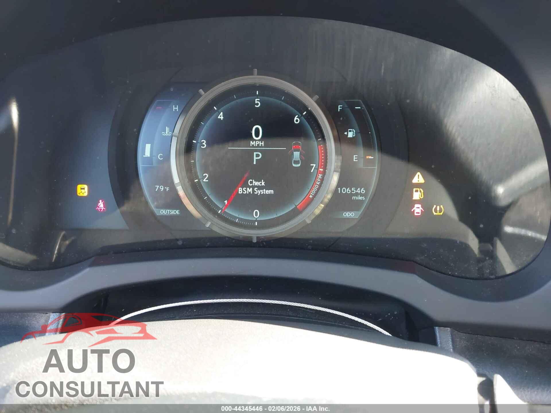 LEXUS IS 350 2014 - JTHBE1D28E5013406
