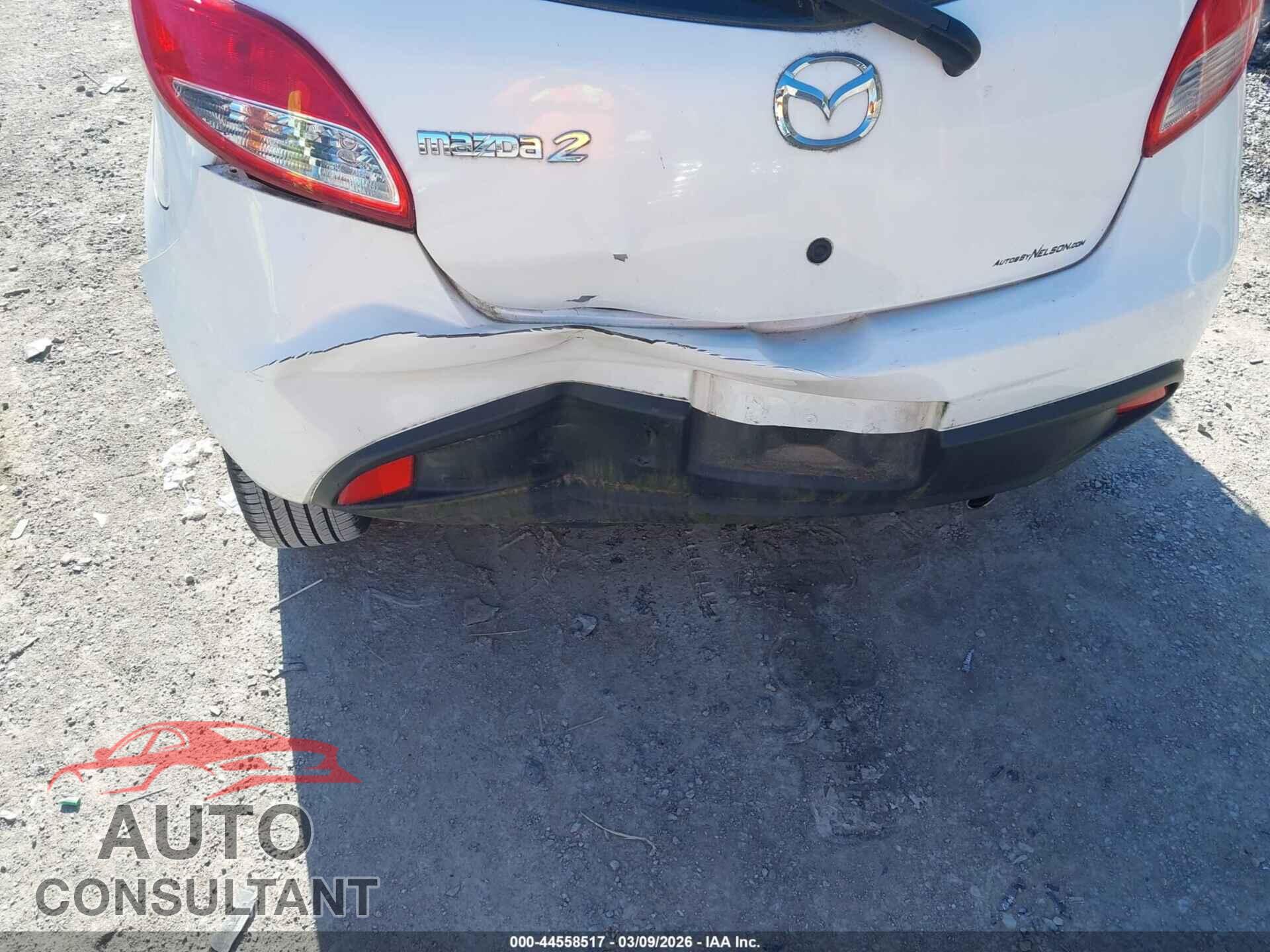 MAZDA MAZDA2 2013 - JM1DE1LY5D0157832