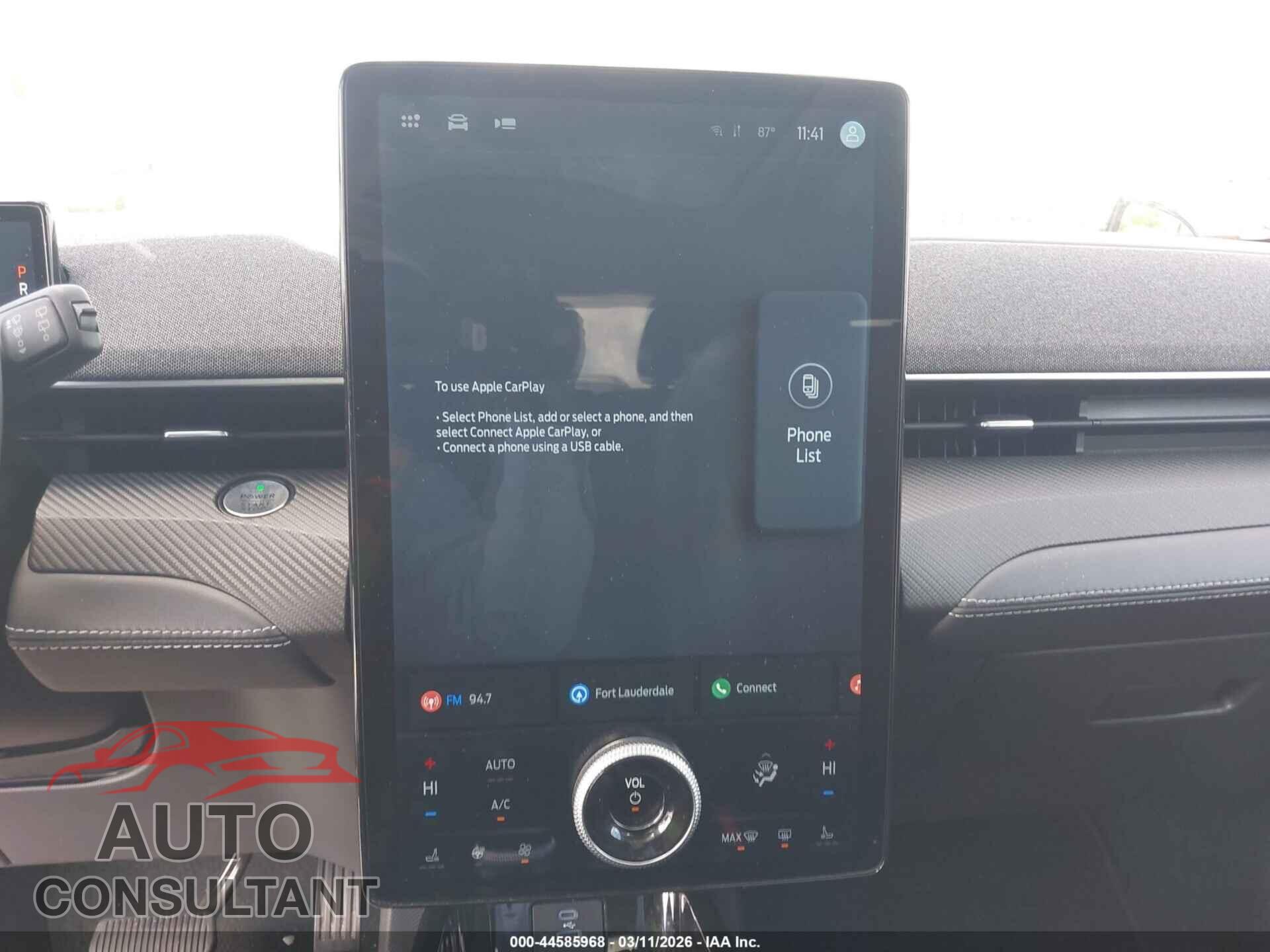 FORD MUSTANG MACH-E 2023 - 3FMTK3SUXPMB05852