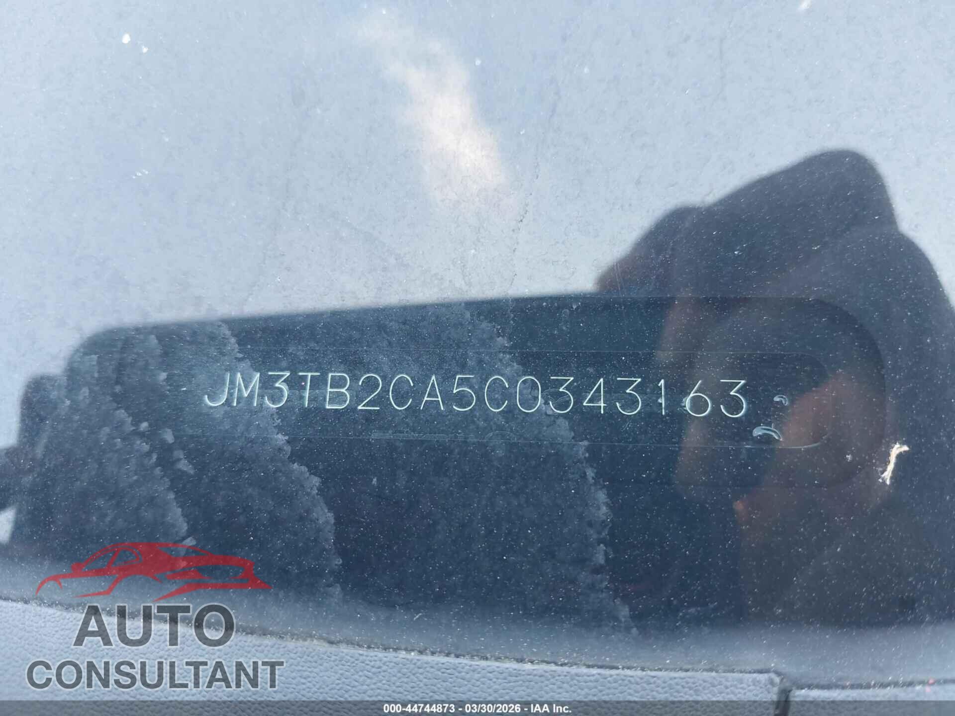 MAZDA CX-9 2012 - JM3TB2CA5C0343163