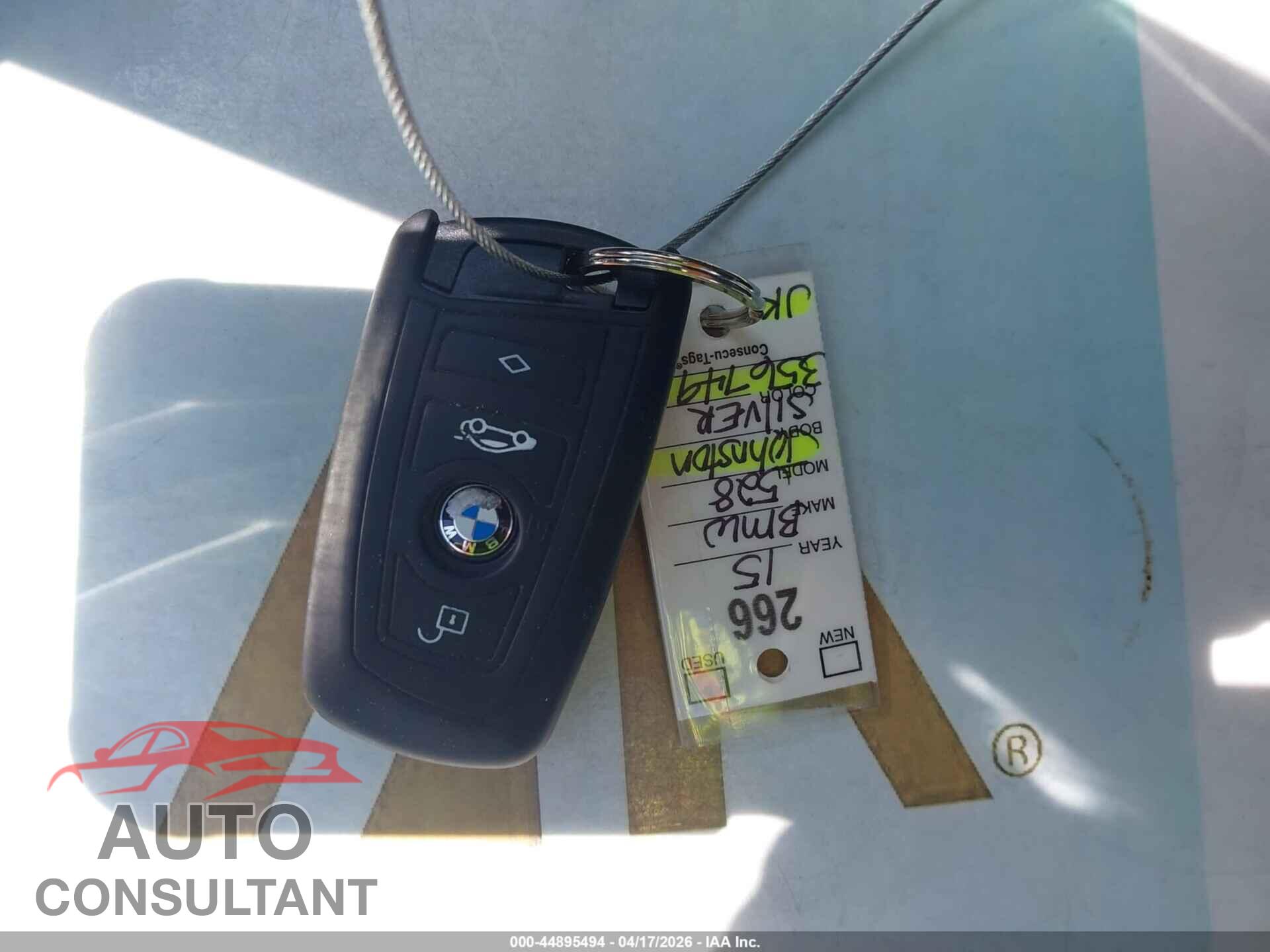 BMW 528I 2015 - WBA5A5C53FD521493