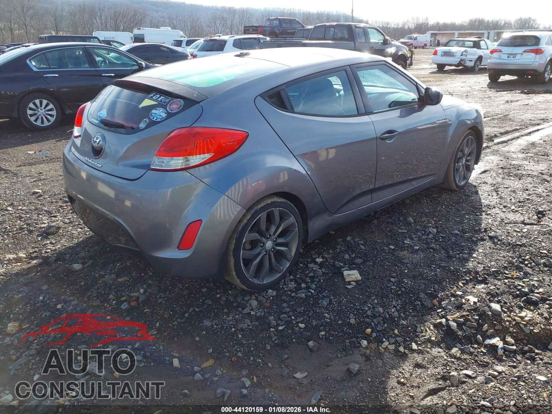 HYUNDAI VELOSTER 2012 - KMHTC6AD9CU068167