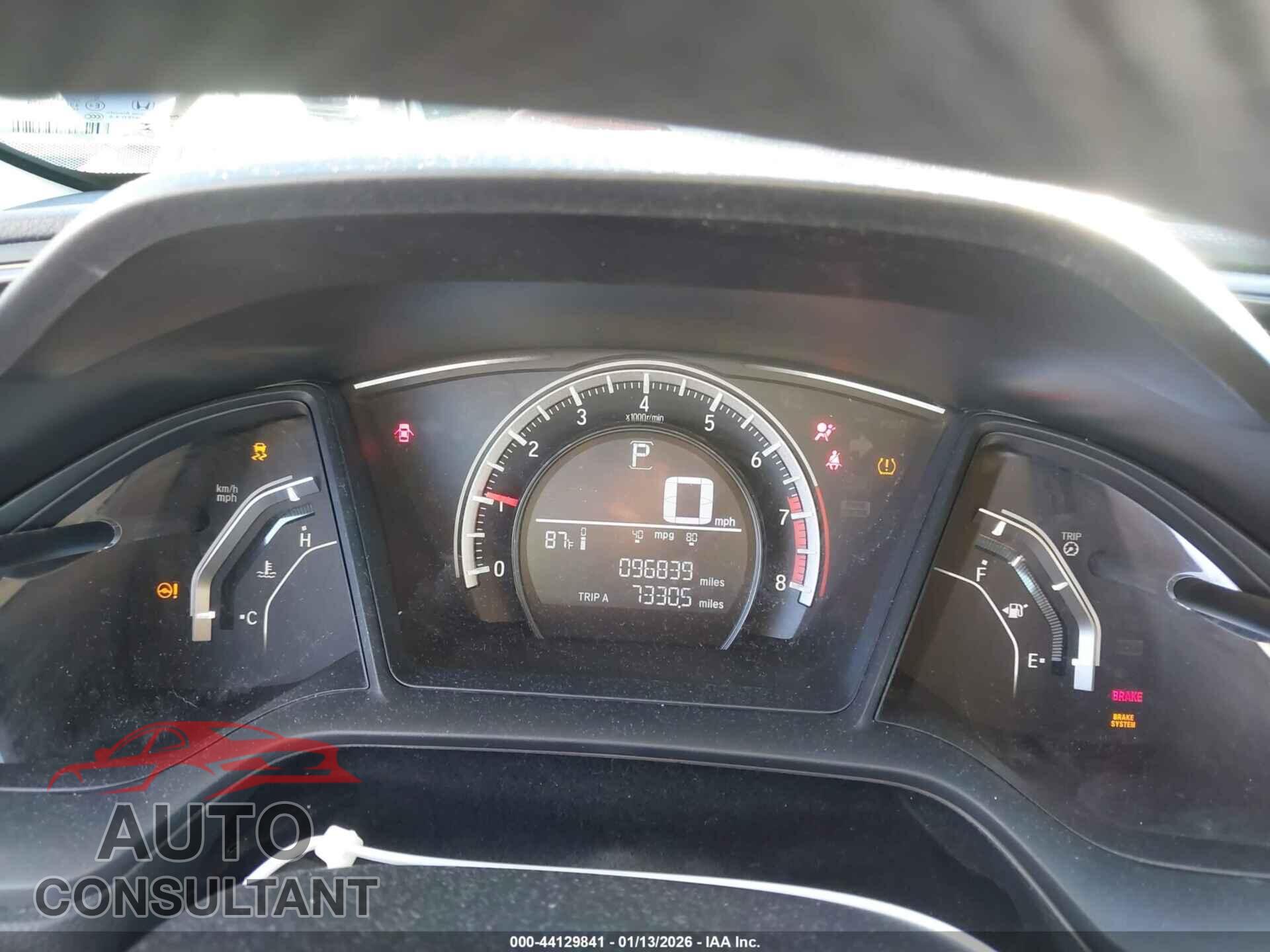 HONDA CIVIC 2016 - 19XFC2F58GE013404
