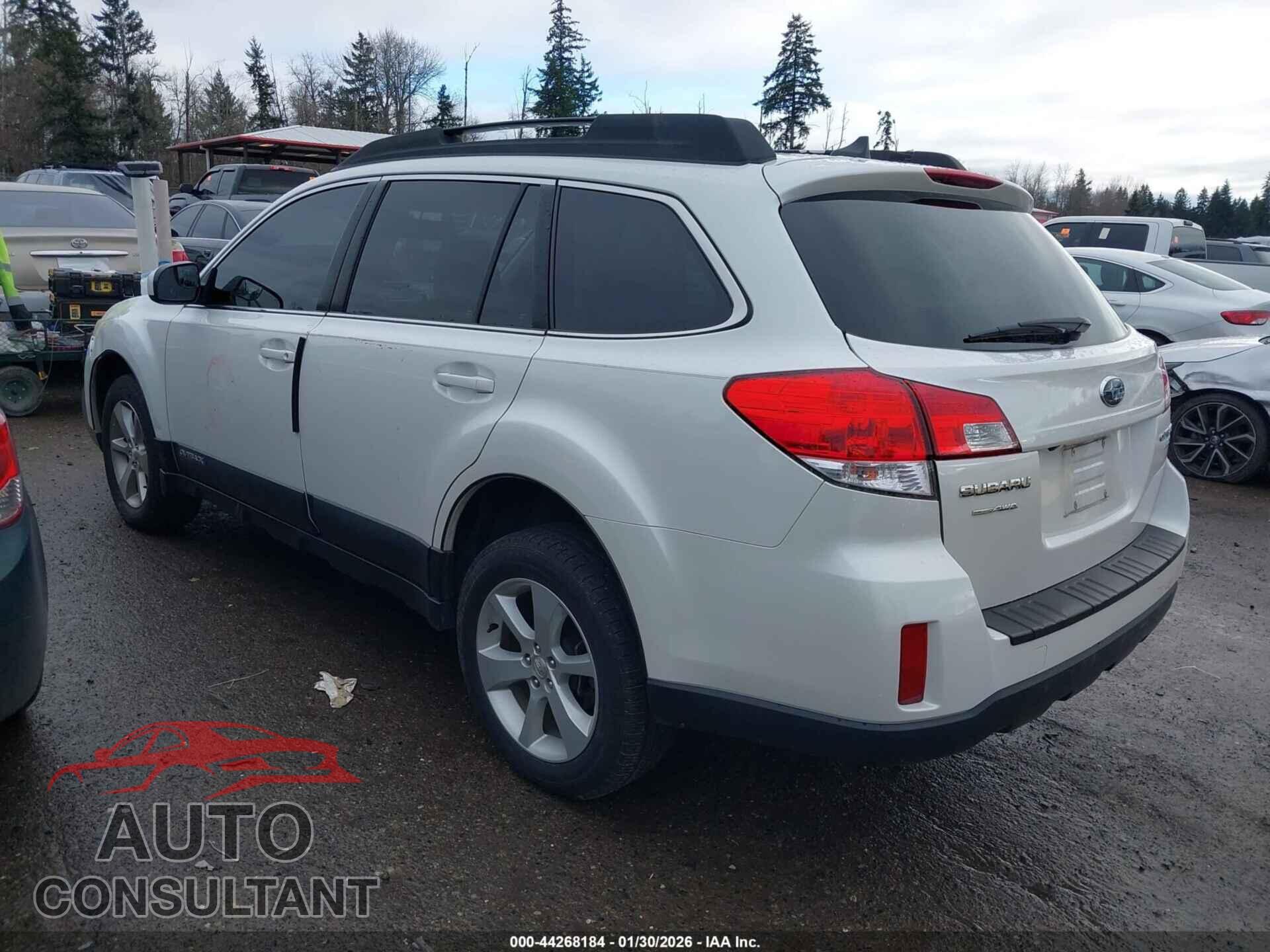 SUBARU OUTBACK 2013 - 4S4BRBKC5D3291533