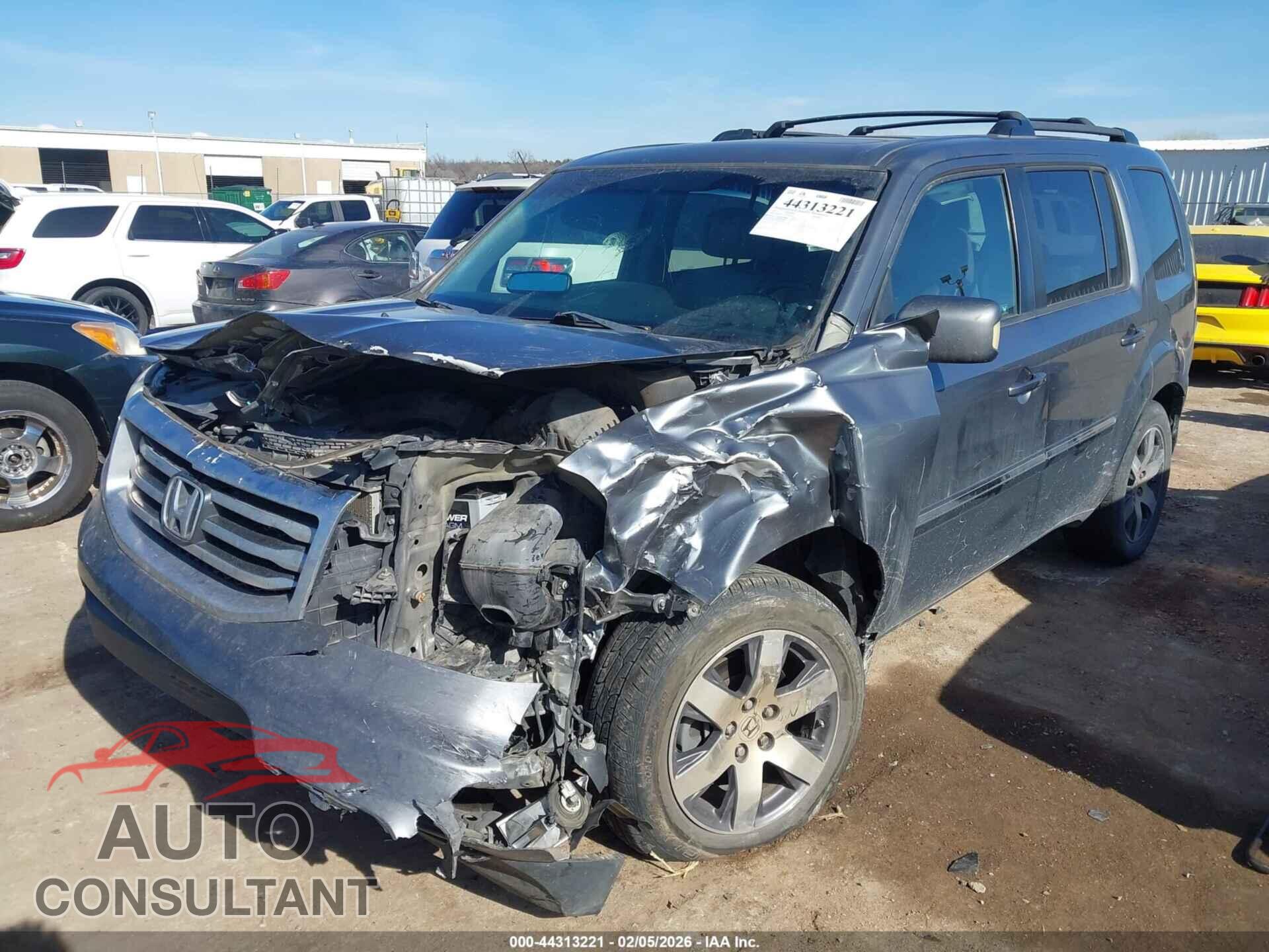 HONDA PILOT 2012 - 5FNYF4H92CB073386