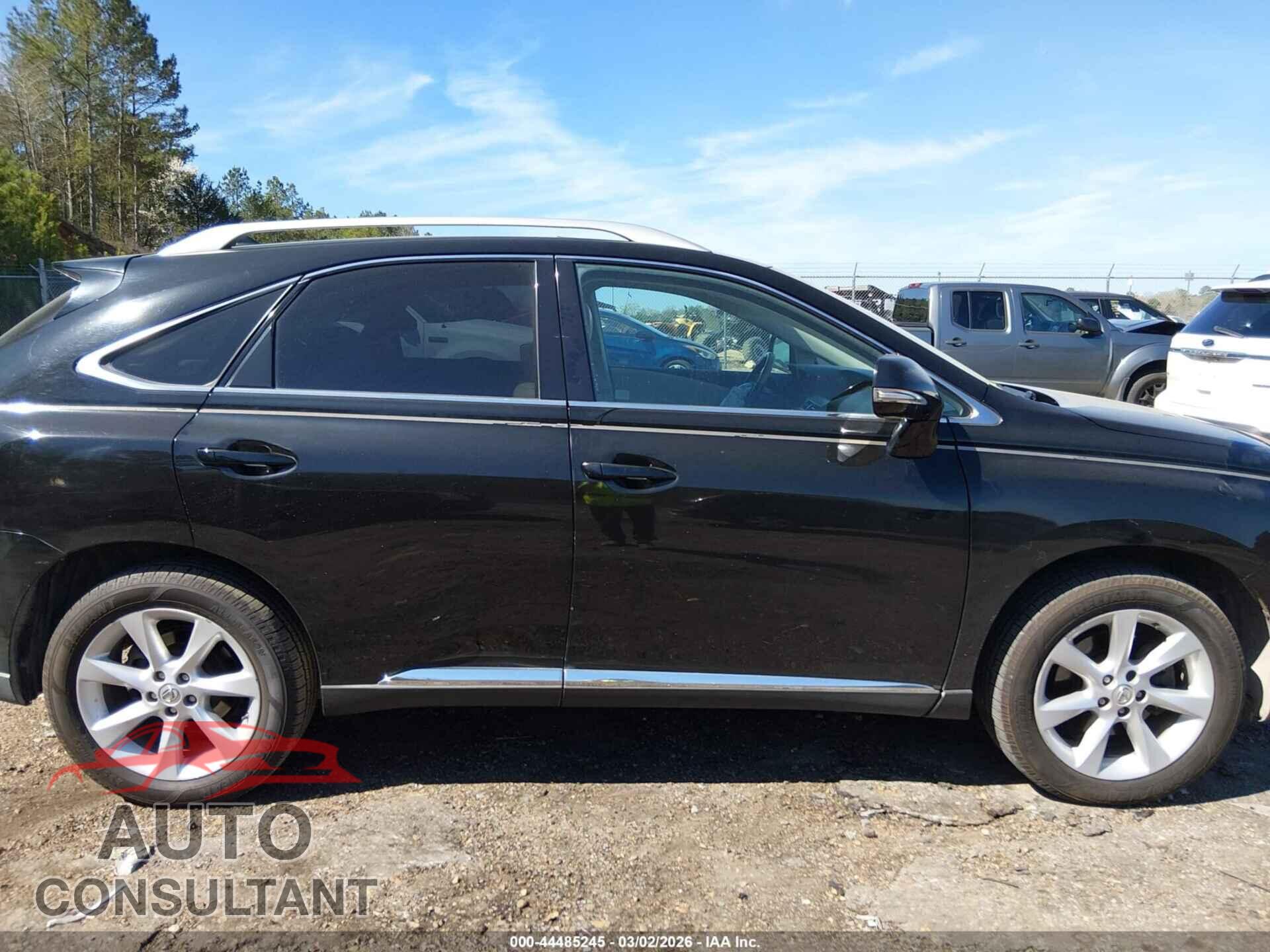 LEXUS RX 350 2010 - 2T2ZK1BA5AC004450