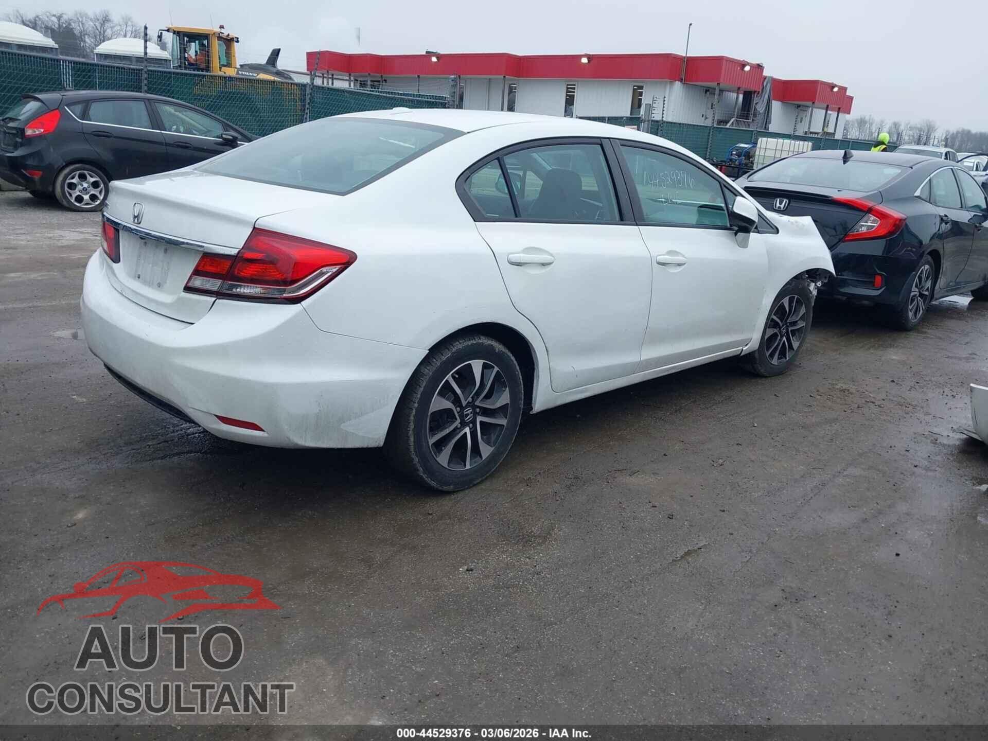 HONDA CIVIC 2013 - 19XFB2F97DE261774