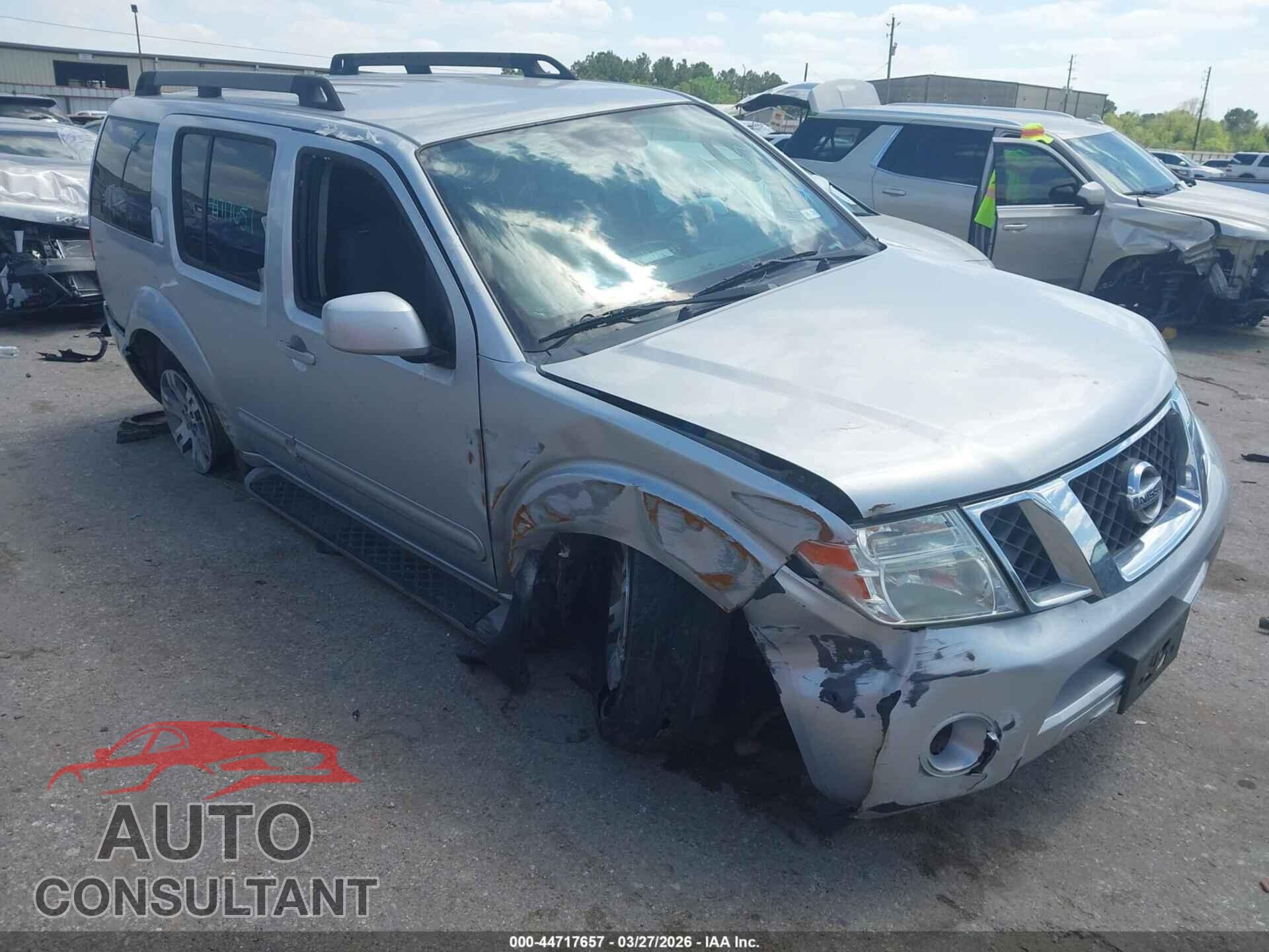 NISSAN PATHFINDER 2011 - 5N1AR1NN7BC618059