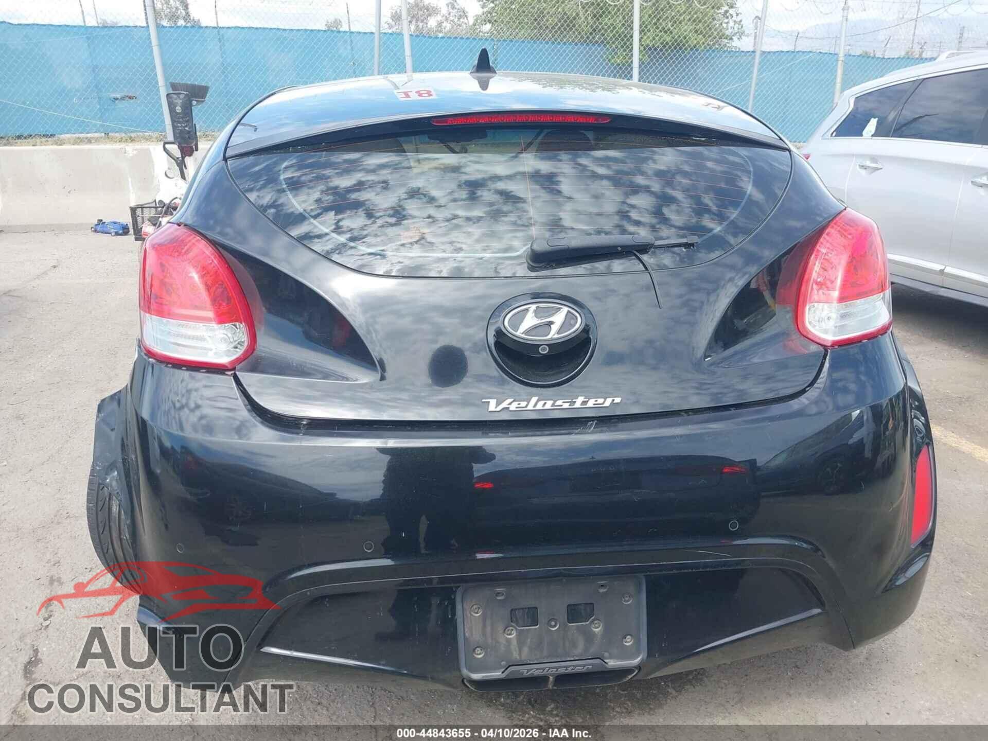 HYUNDAI VELOSTER 2012 - KMHTC6AD2CU055003