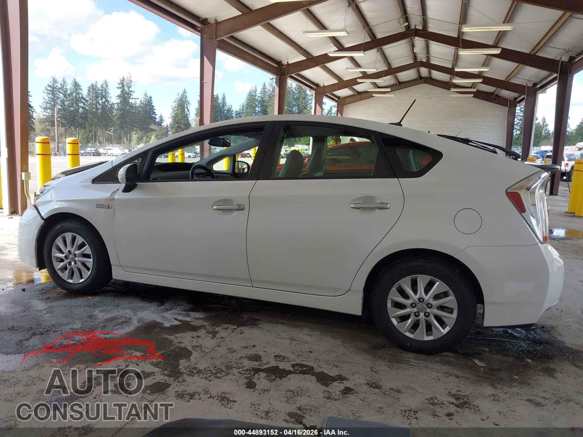 TOYOTA PRIUS PLUG-IN 2012 - JTDKN3DP4C3009001