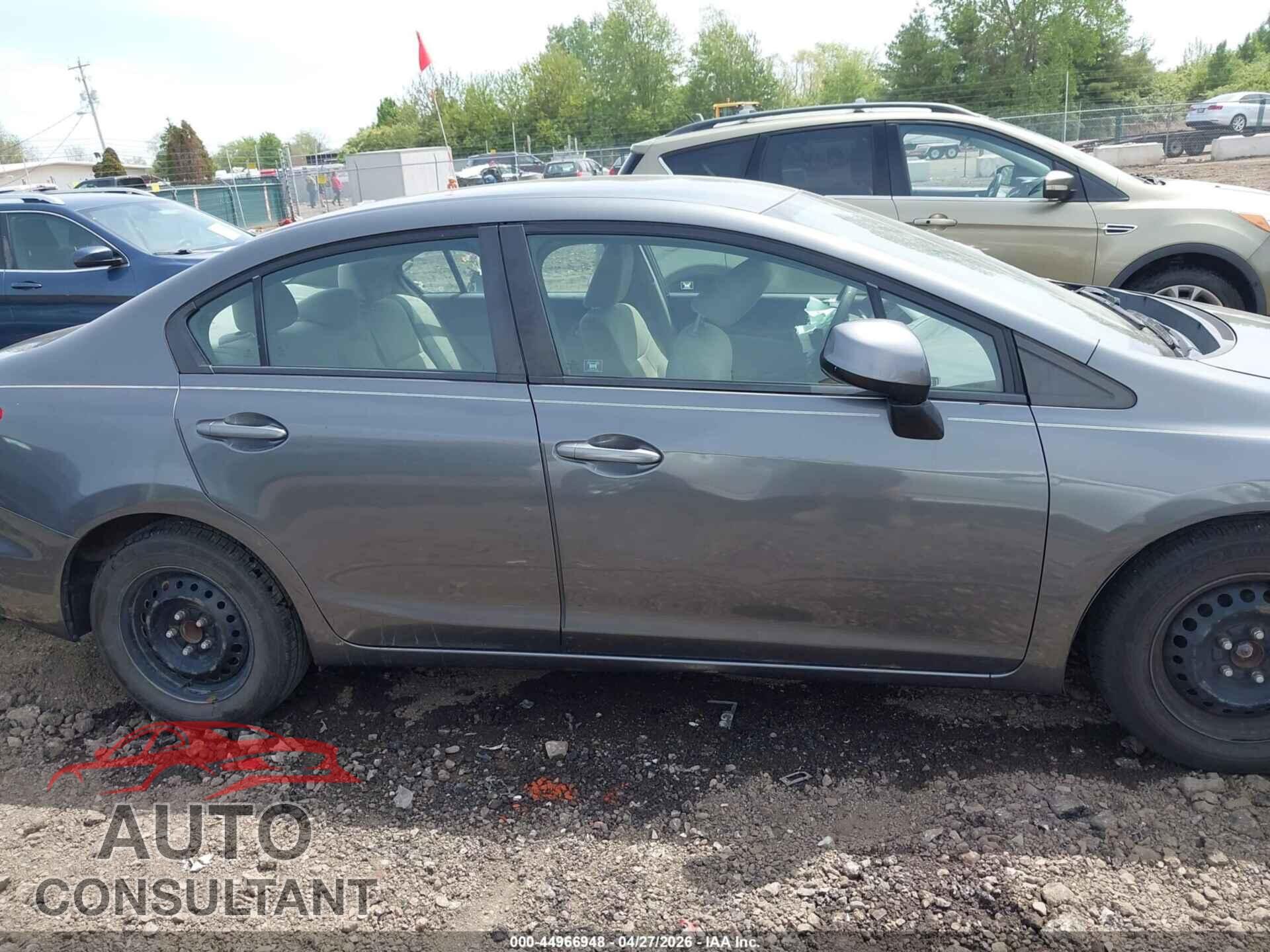 HONDA CIVIC 2012 - 19XFB2F57CE373955