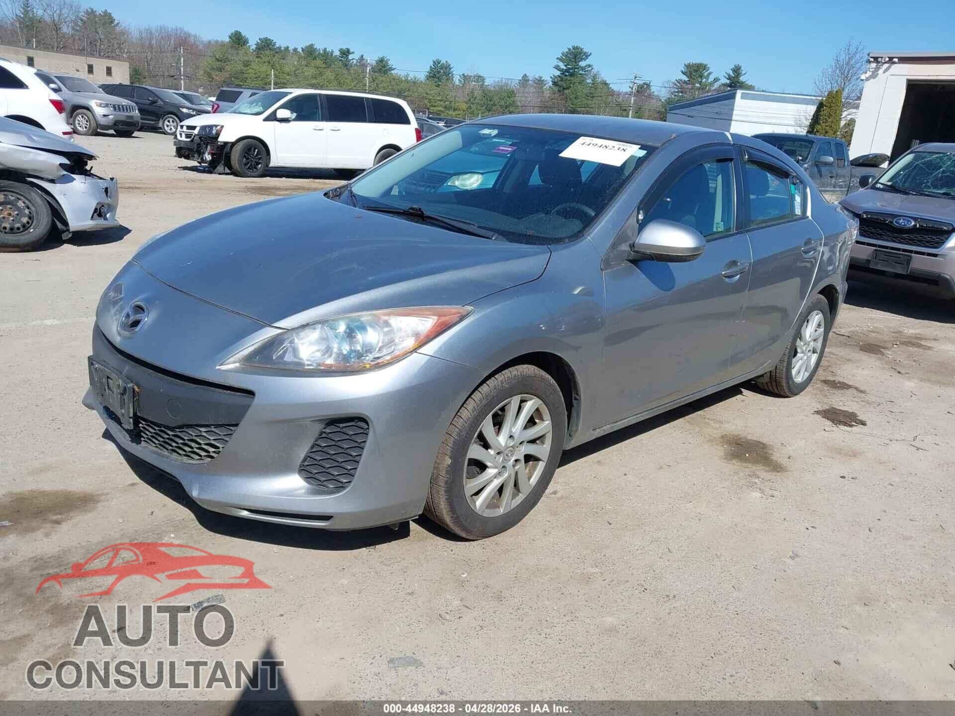 MAZDA MAZDA3 2012 - JM1BL1V83C1634342