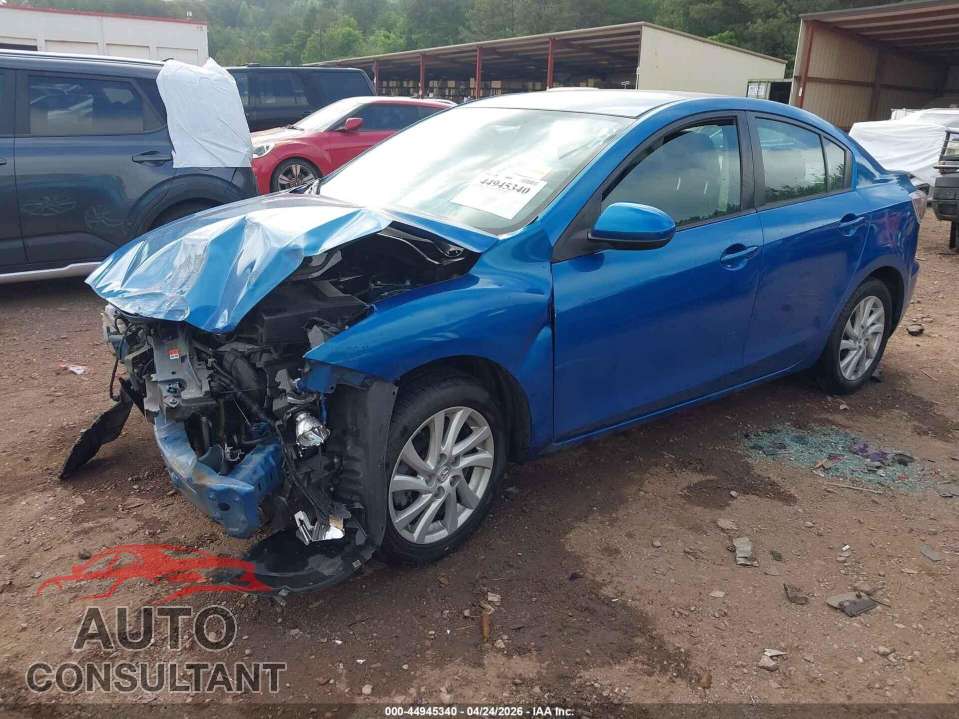 MAZDA MAZDA3 2012 - JM1BL1V7XC1519552