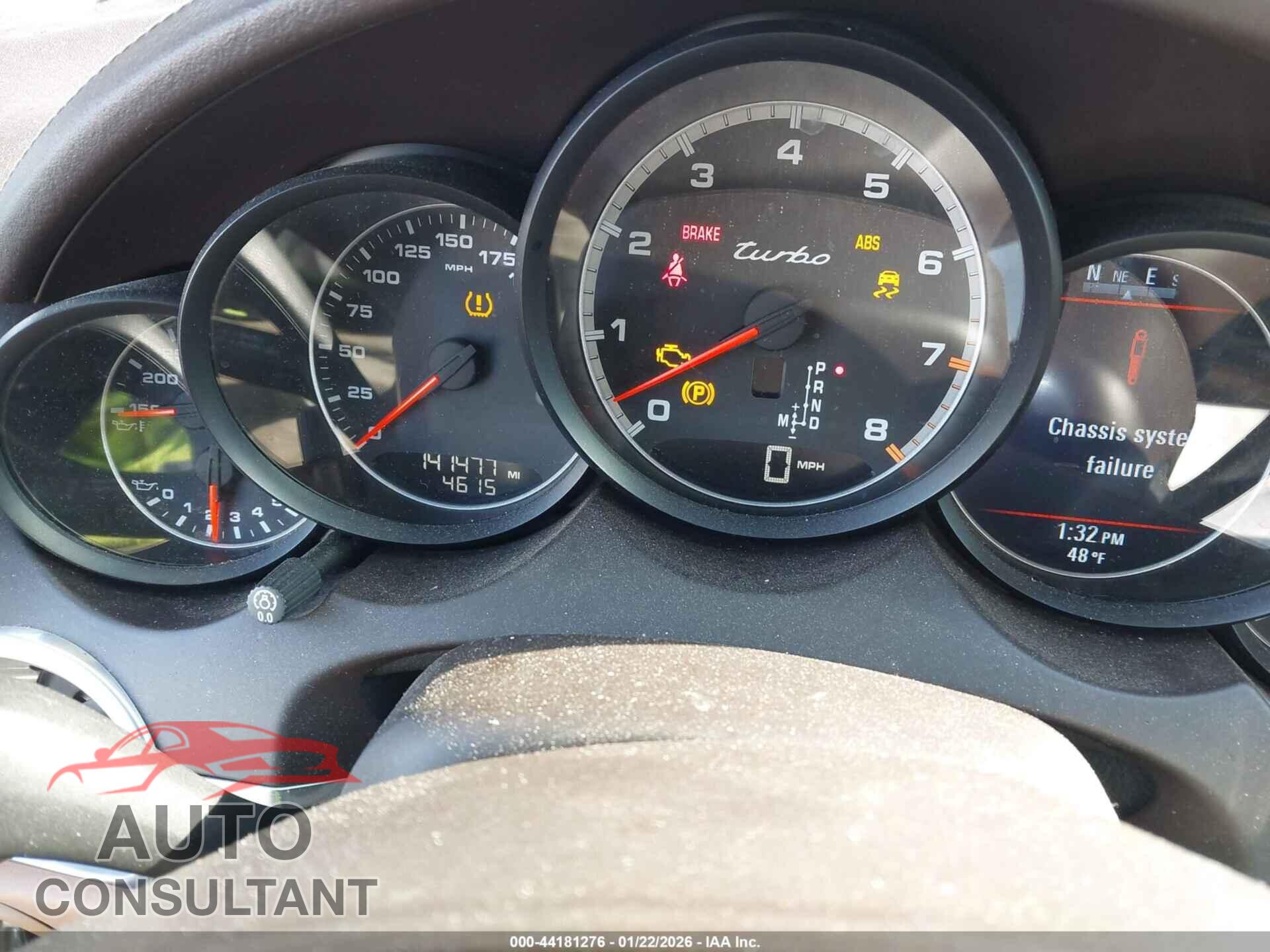 PORSCHE CAYENNE 2011 - WP1AC2A20BLA84974