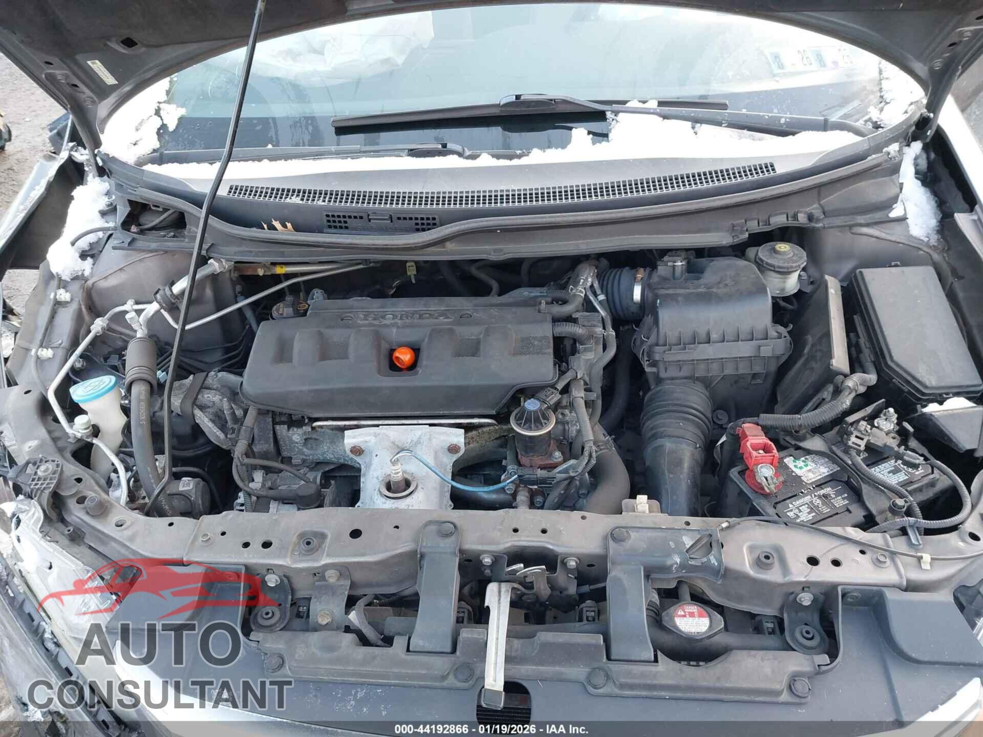 HONDA CIVIC SDN 2012 - 19XFB2F52CE378139