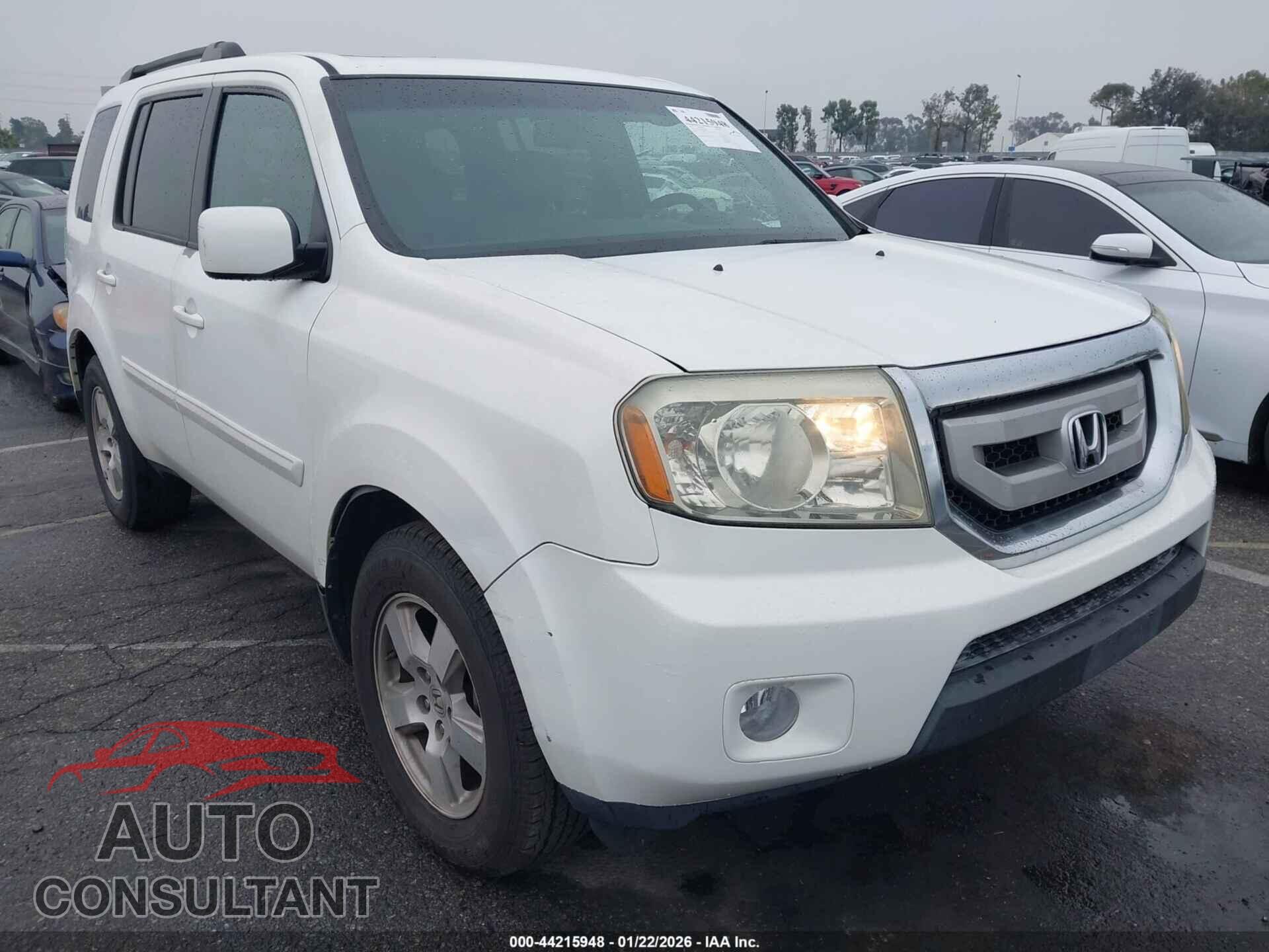 HONDA PILOT 2011 - 5FNYF3H51BB028476