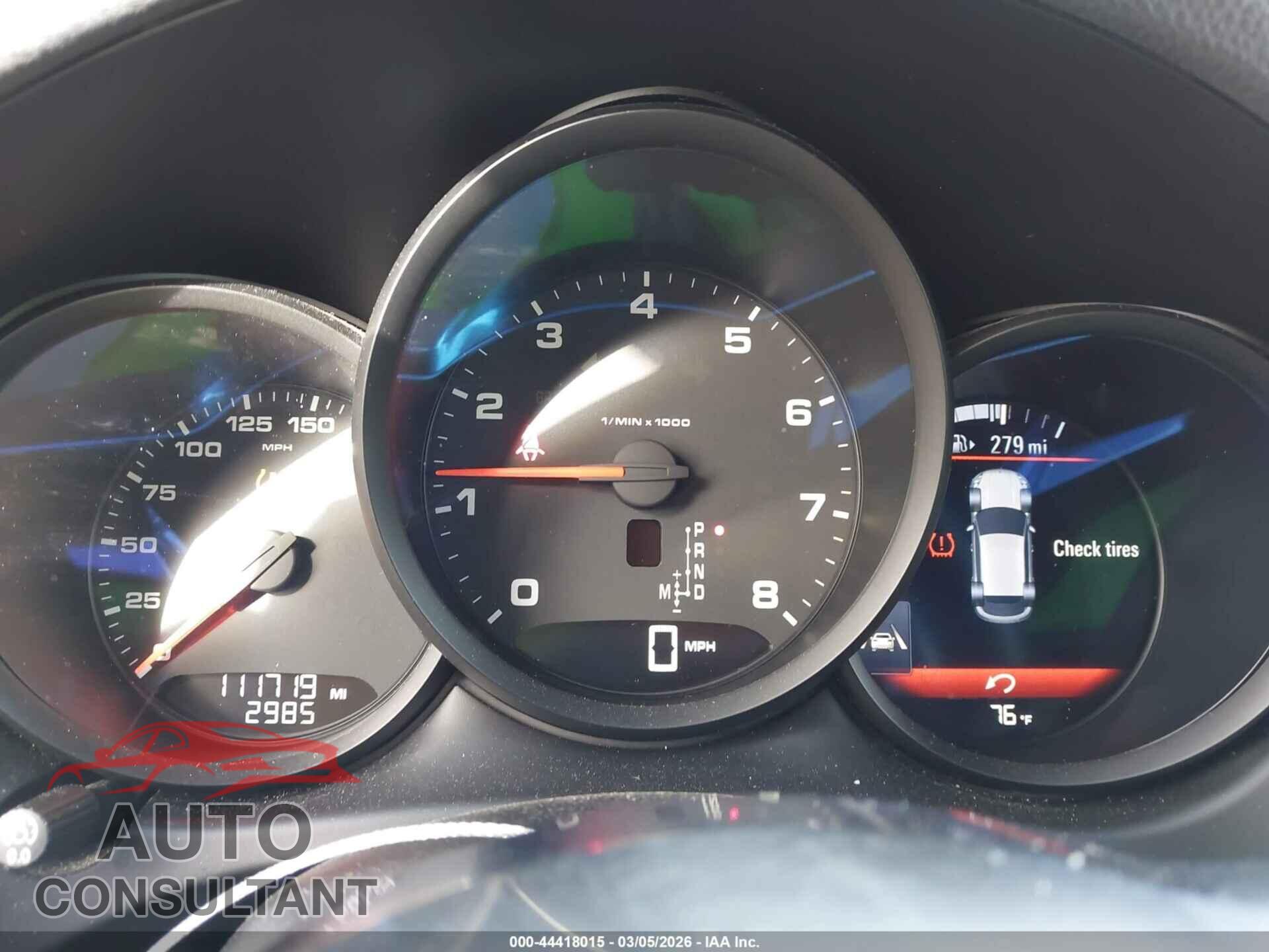 PORSCHE MACAN 2017 - WP1AA2A5XHLB04351