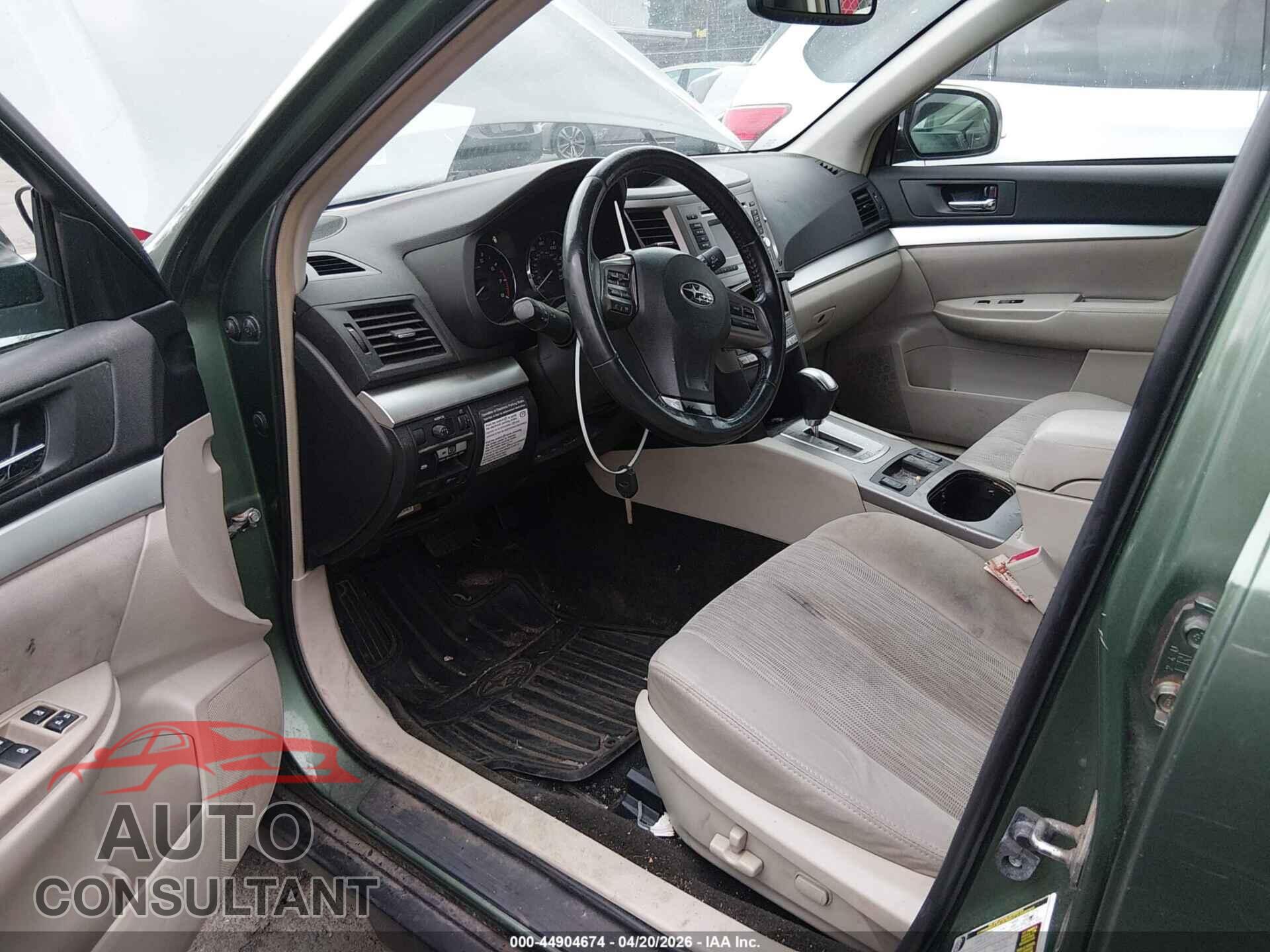 SUBARU OUTBACK 2013 - 4S4BRBCC1D3200630