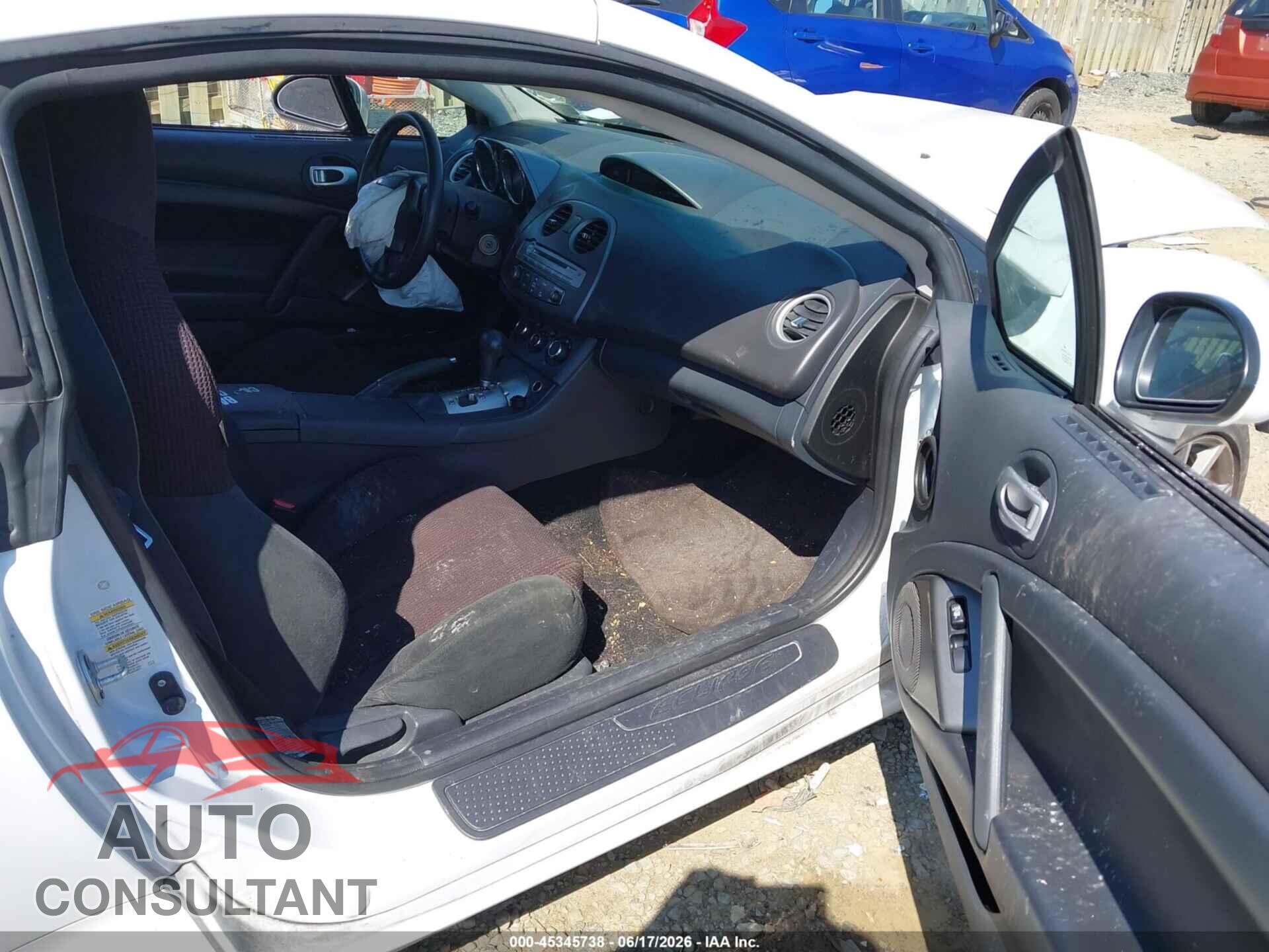 MITSUBISHI ECLIPSE 2012 - 4A31K5DF5CE007573