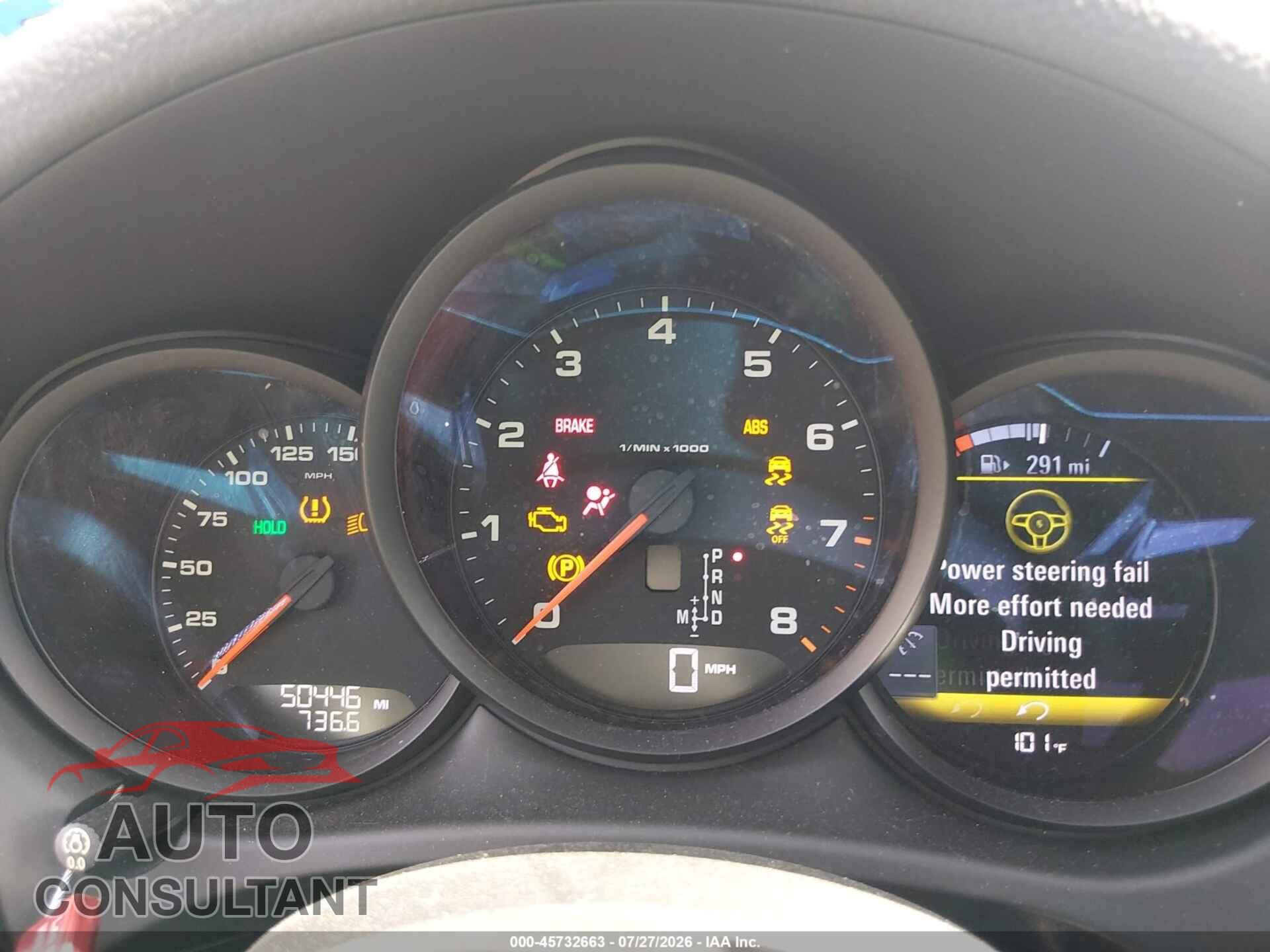 PORSCHE MACAN 2018 - WP1AA2A59JLB09191