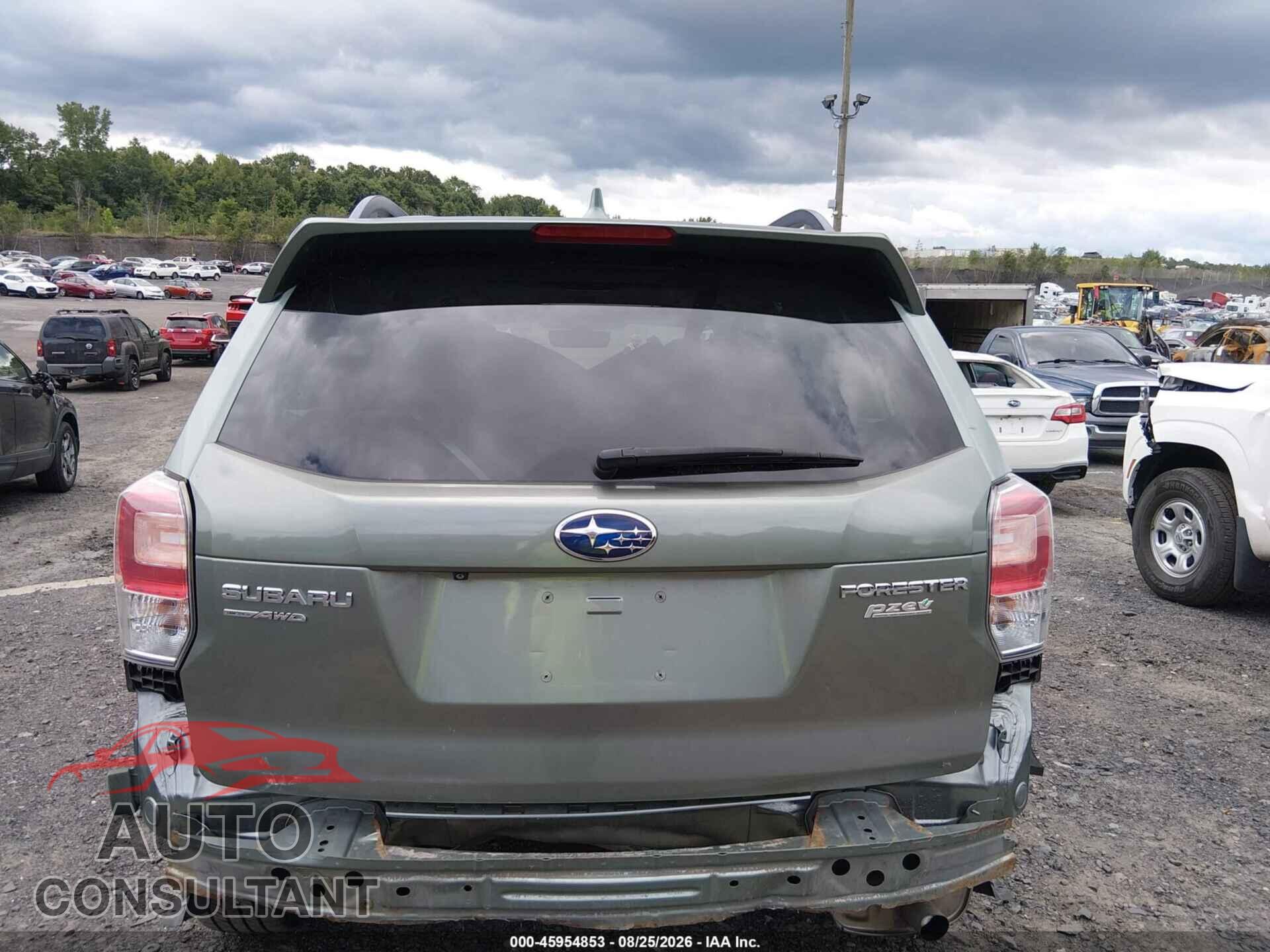 SUBARU FORESTER 2017 - JF2SJAEC3HH438282