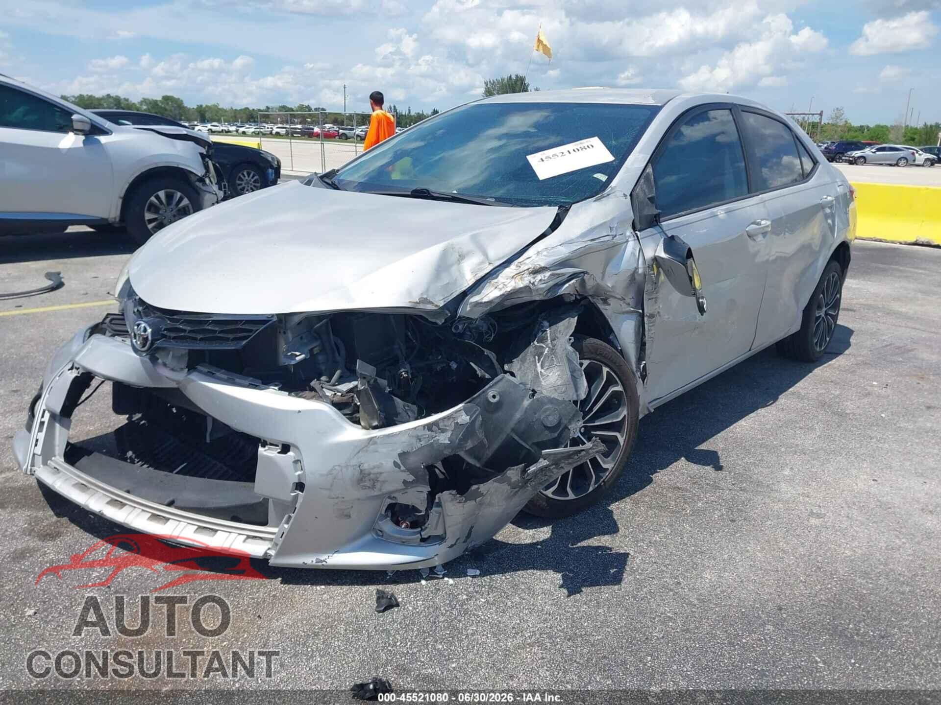 TOYOTA COROLLA 2014 - 2T1BURHE2EC171783