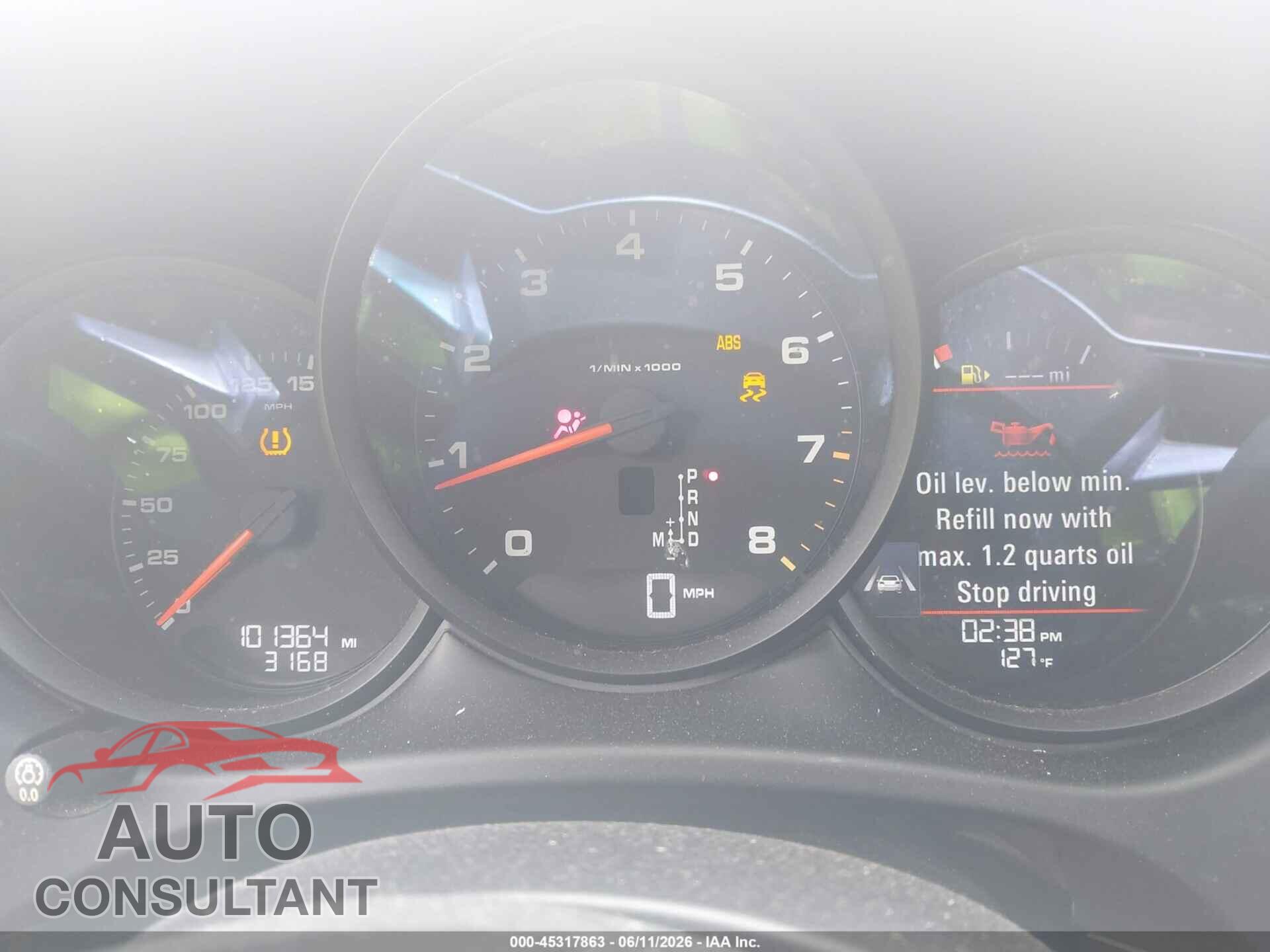 PORSCHE MACAN 2017 - WP1AA2A59HLB04681