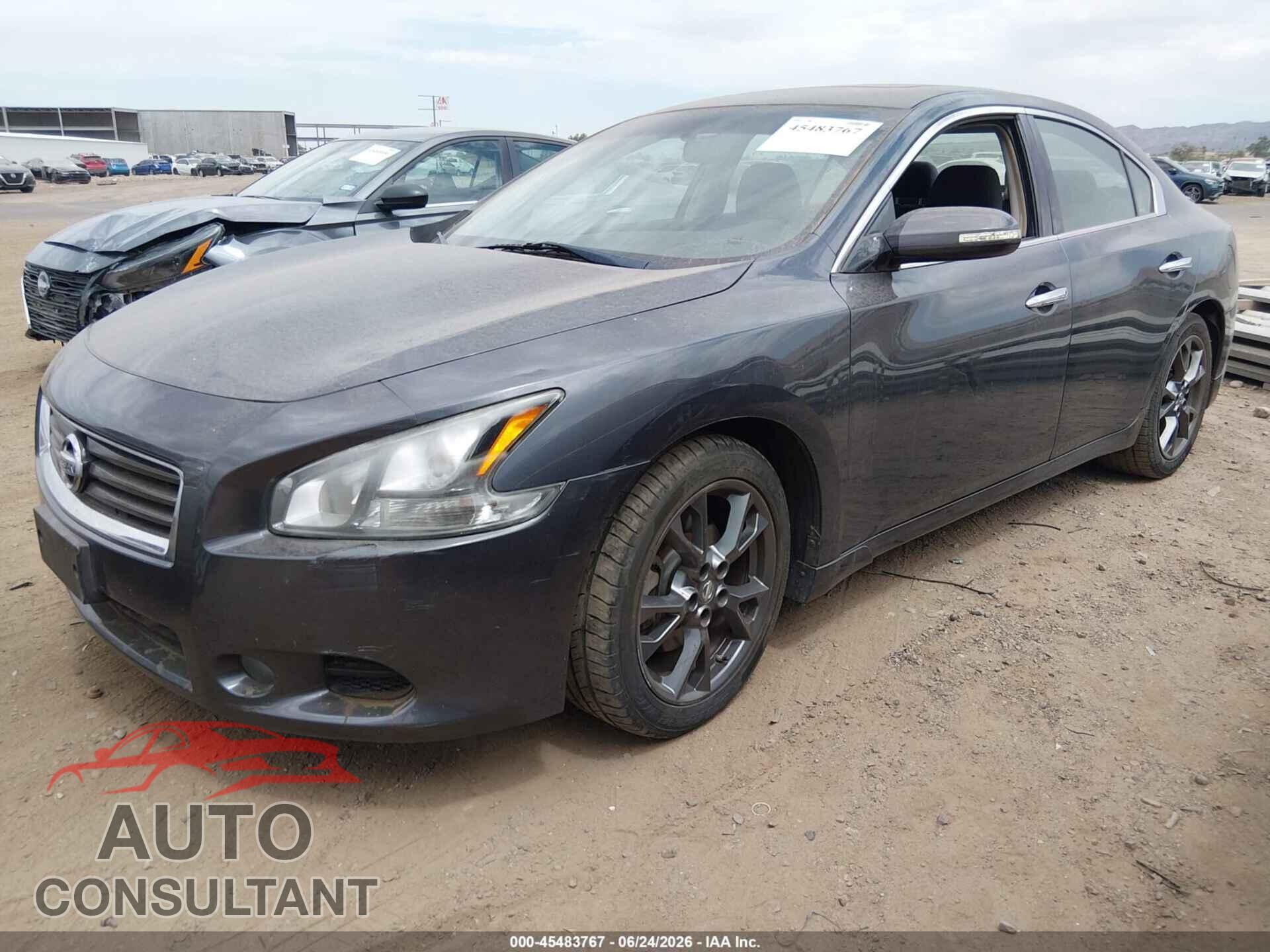 NISSAN MAXIMA 2012 - 1N4AA5AP7CC869939