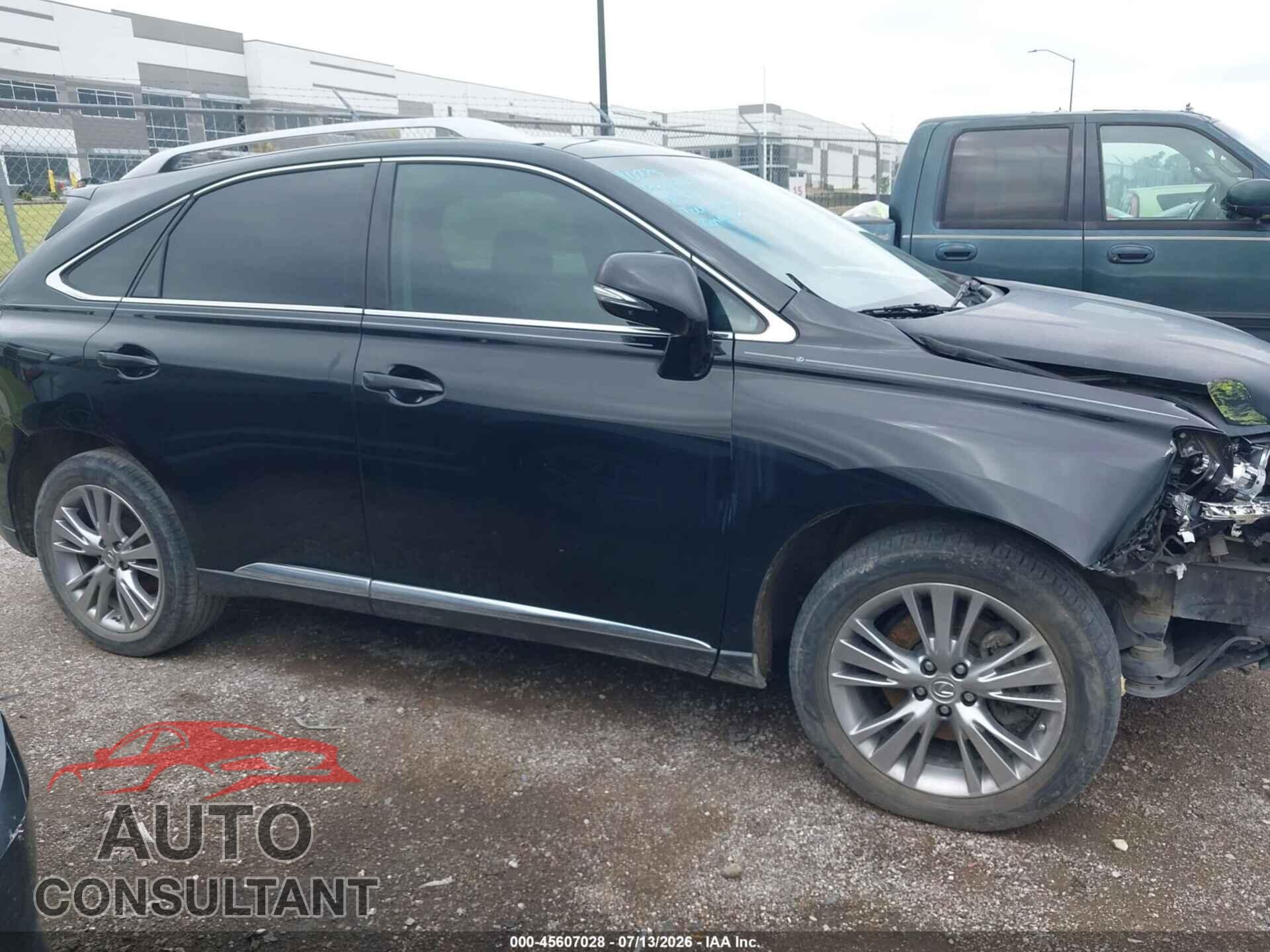 LEXUS RX 350 2013 - 2T2ZK1BA7DC092793