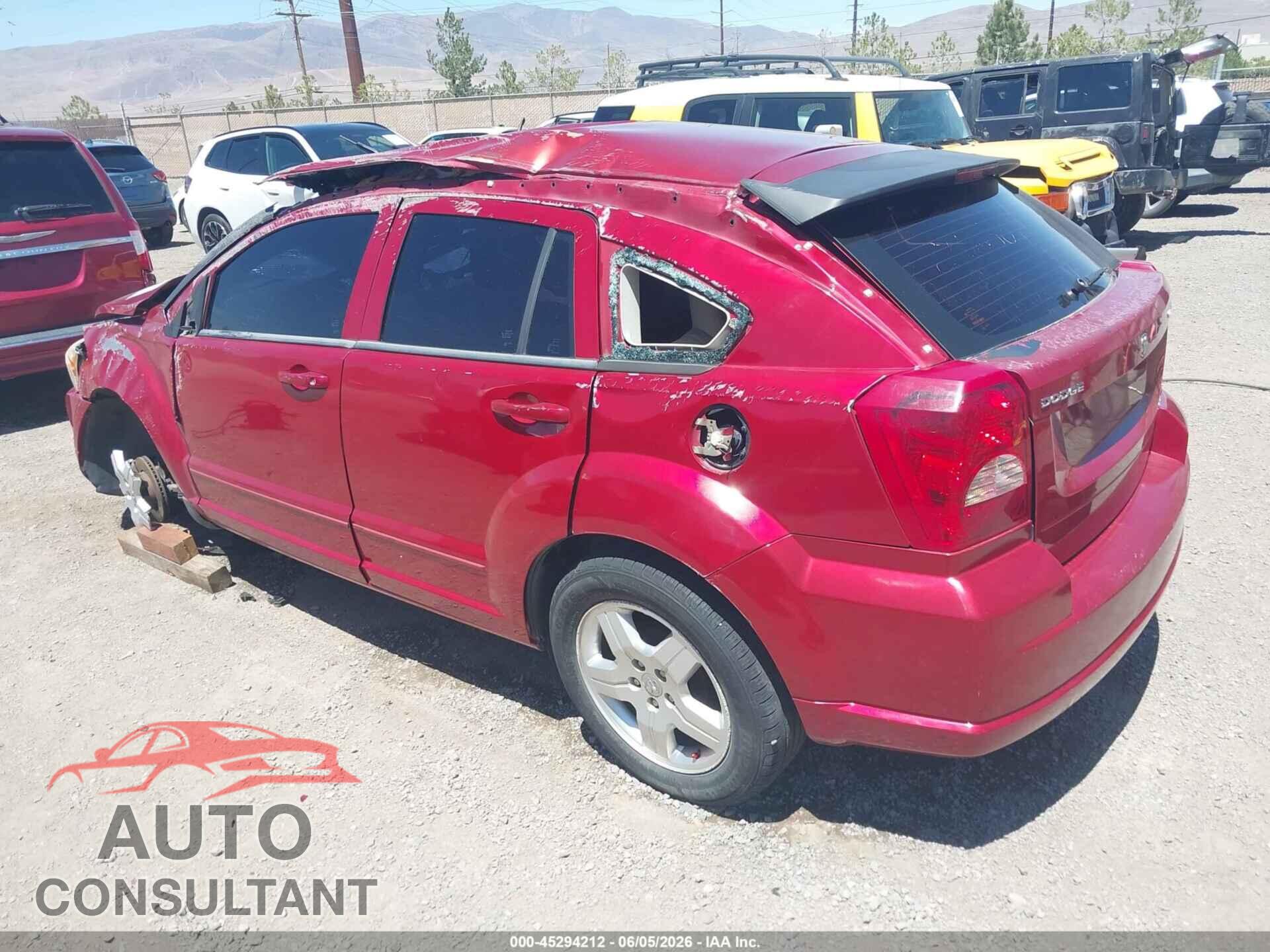 DODGE CALIBER 2009 - 1B3HB48A59D157306