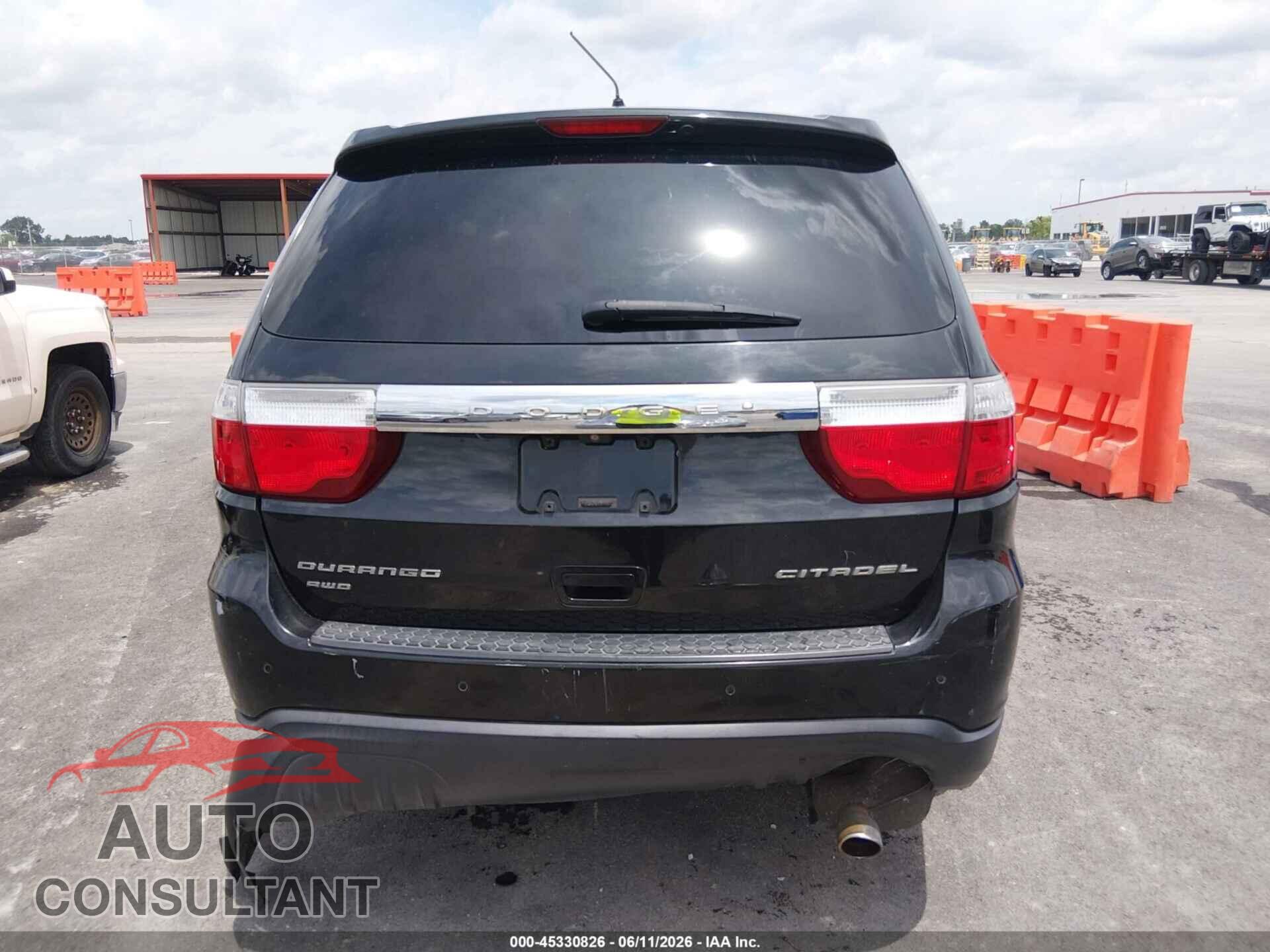 DODGE DURANGO 2013 - 1C4RDJEG3DC608848