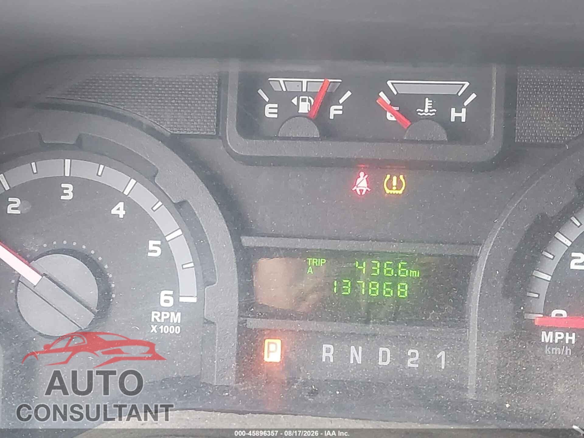 FORD E-250 2013 - 1FTNE2EW4DDA31668