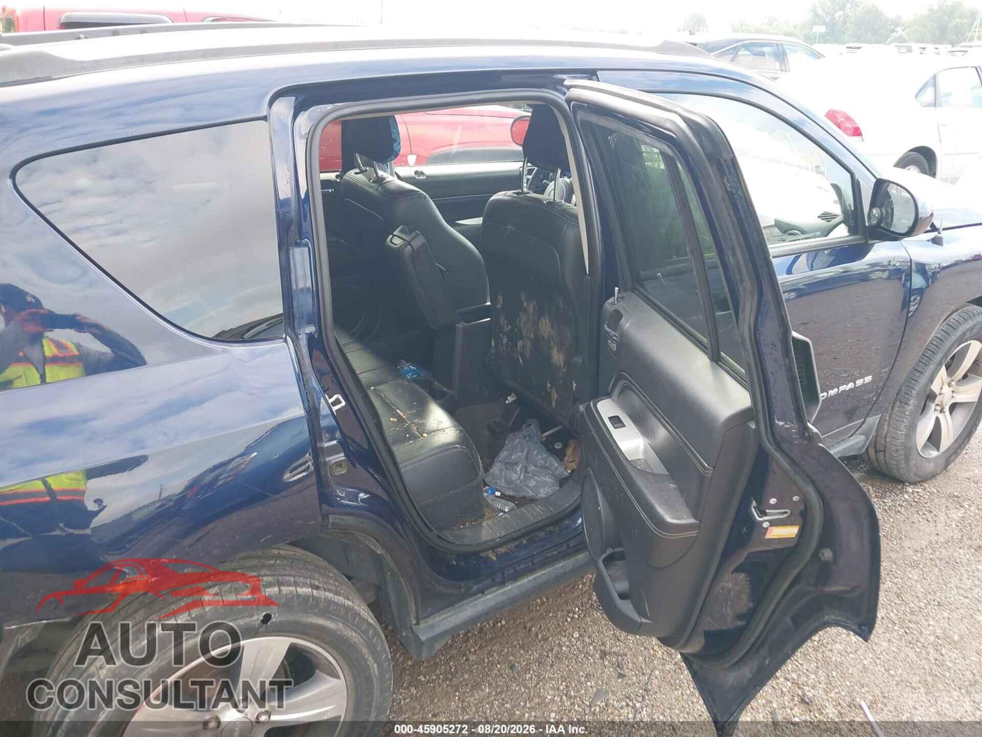 JEEP COMPASS 2017 - 1C4NJDEB4HD167986