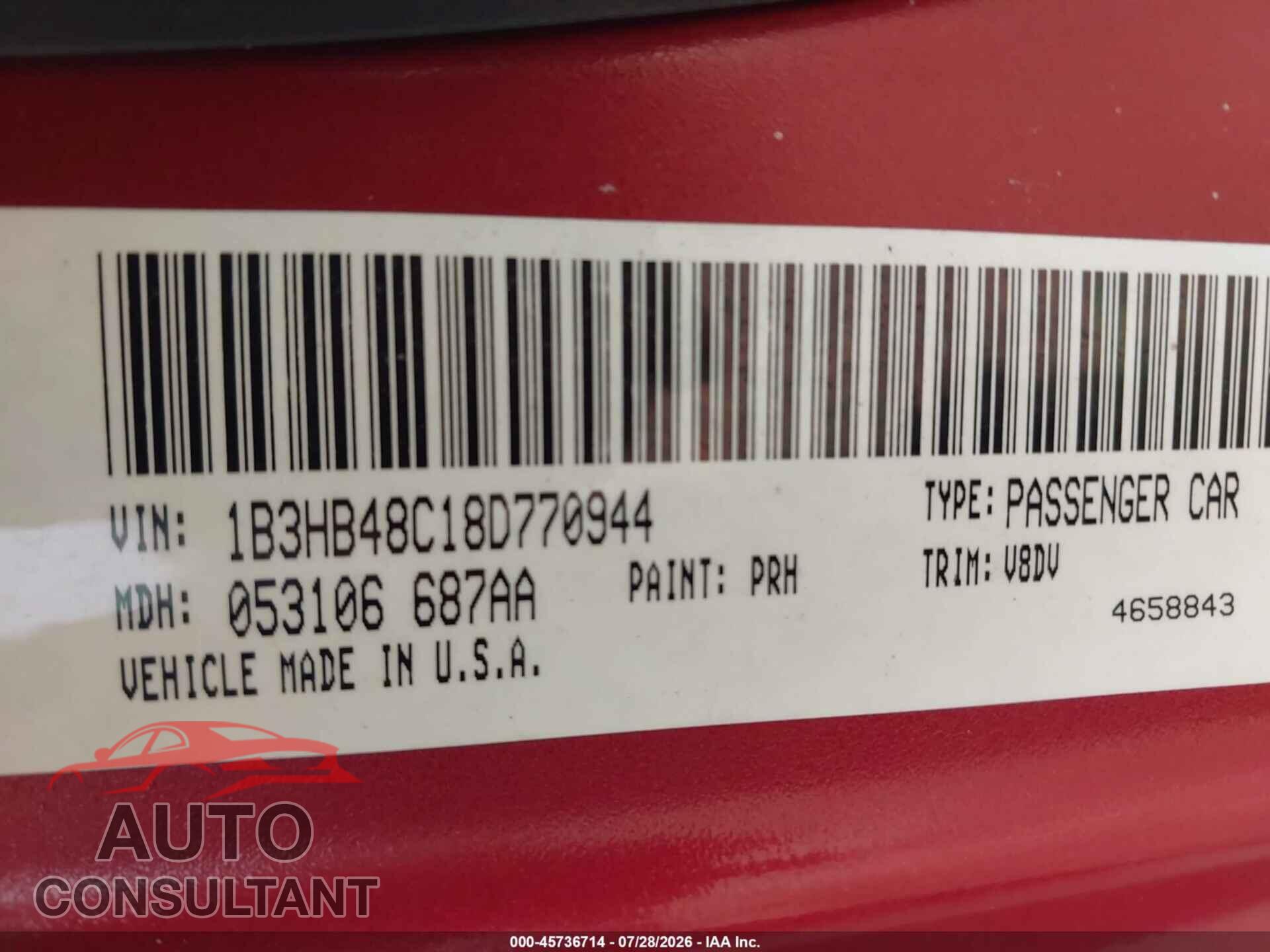 DODGE CALIBER 2009 - 1B3HB48A79D164578