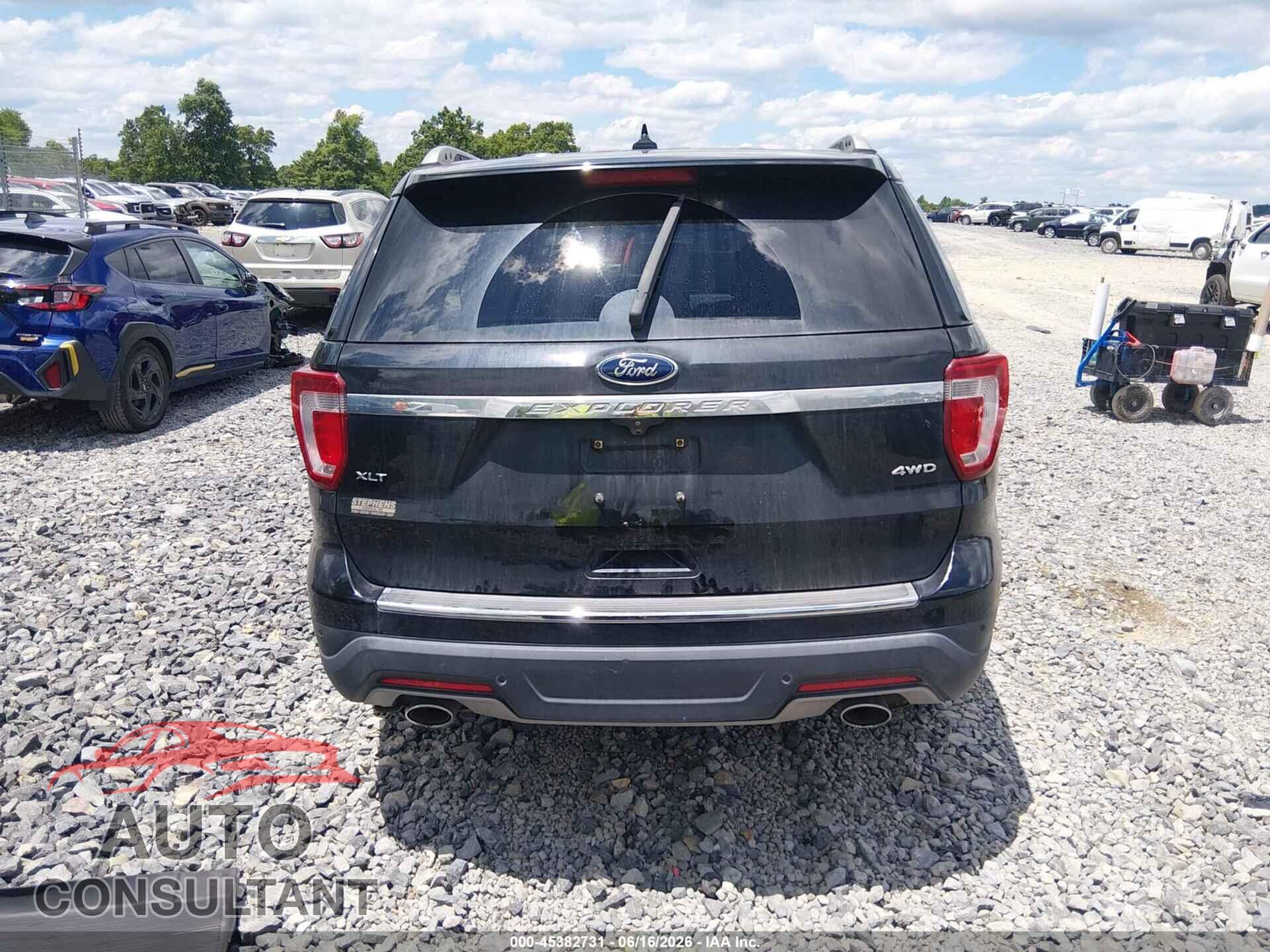 FORD EXPLORER 2018 - 1FM5K8D88JGB73333