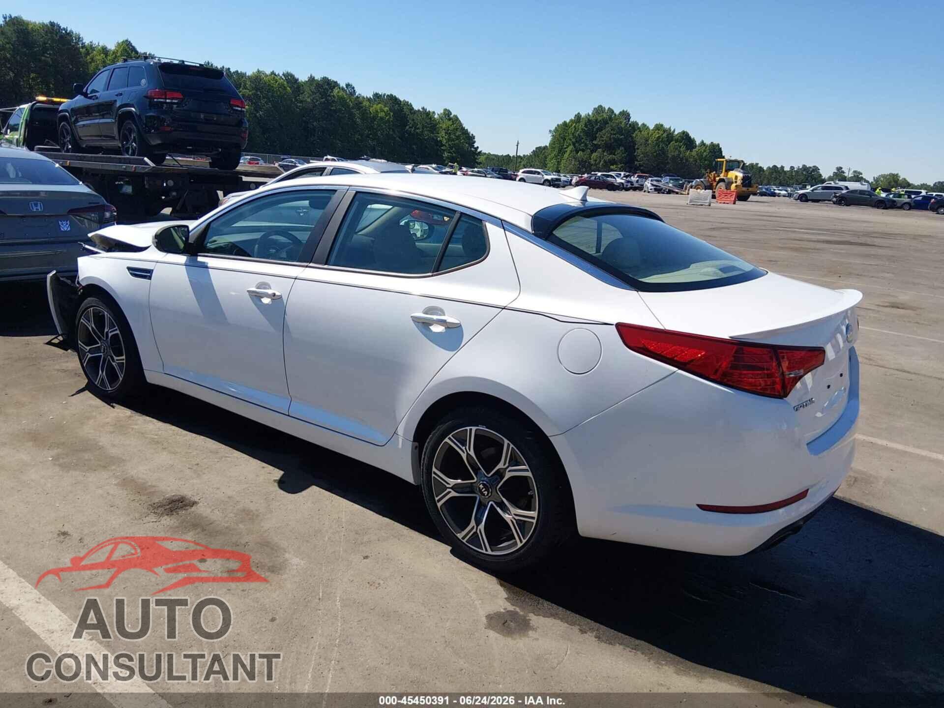 KIA OPTIMA 2013 - KNAGM4A77D5392387