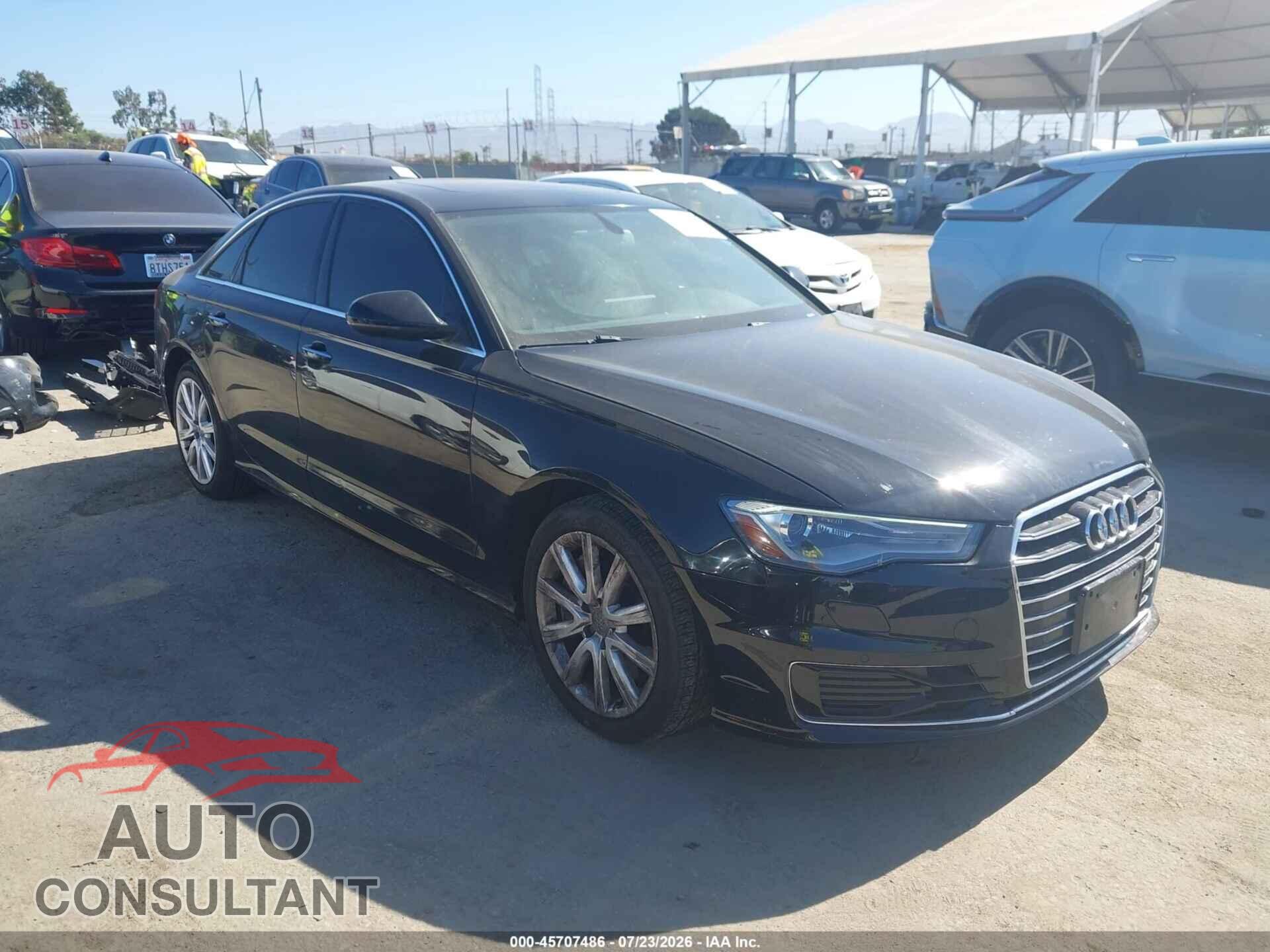AUDI A6 2016 - WAUDFAFC4GN076628