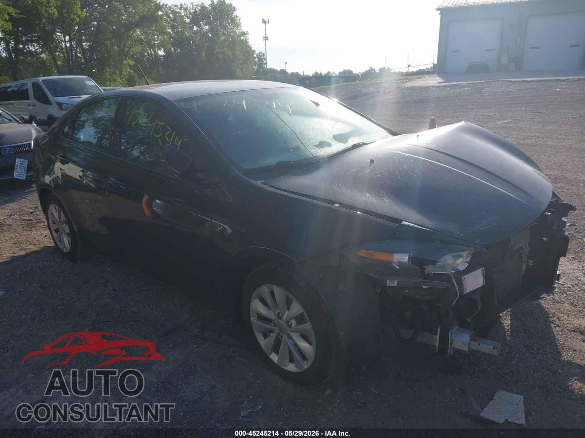 DODGE DART 2014 - 1C3CDFBB3ED677485