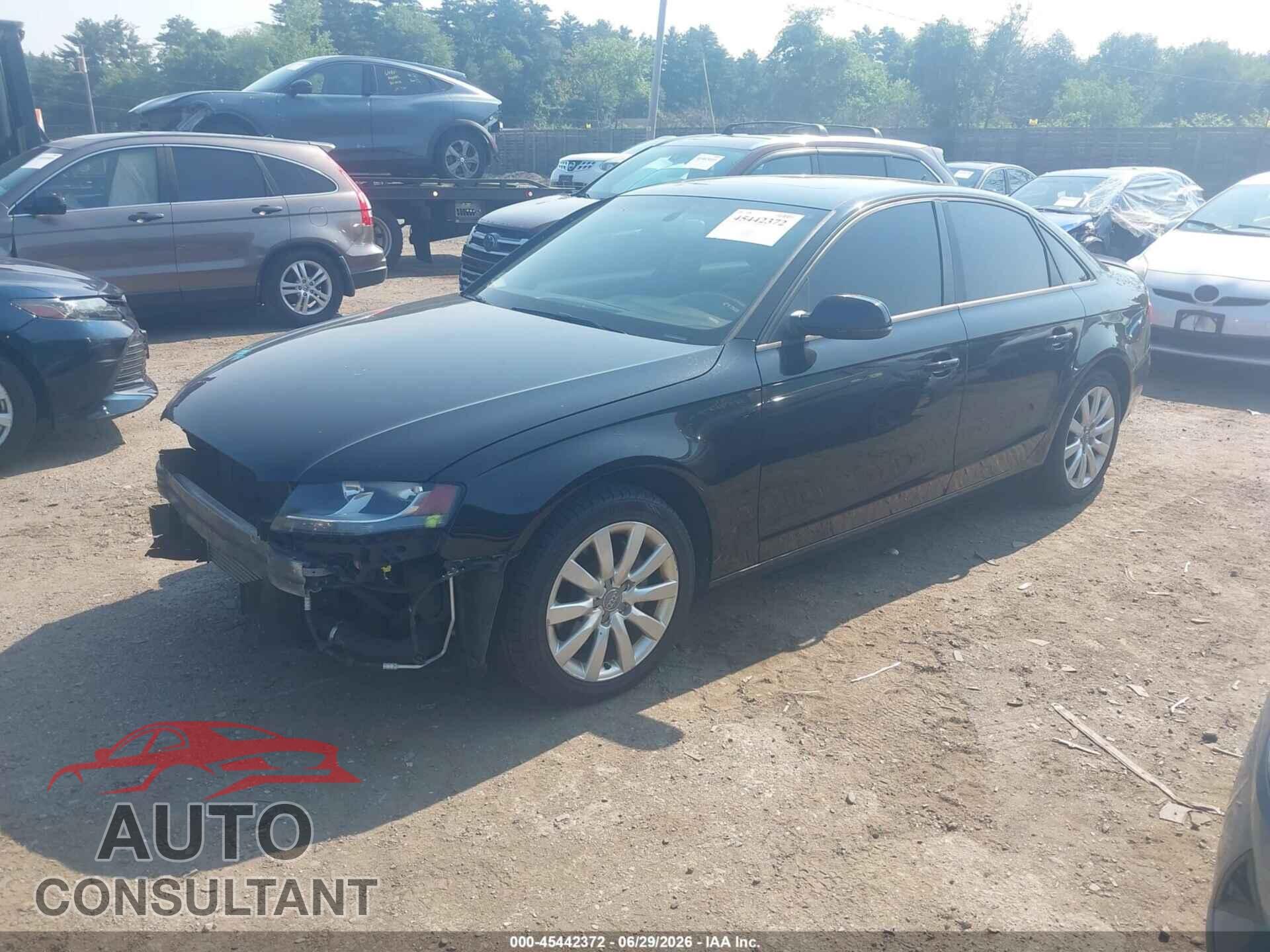AUDI A4 2012 - WAUBFAFL2CN011648