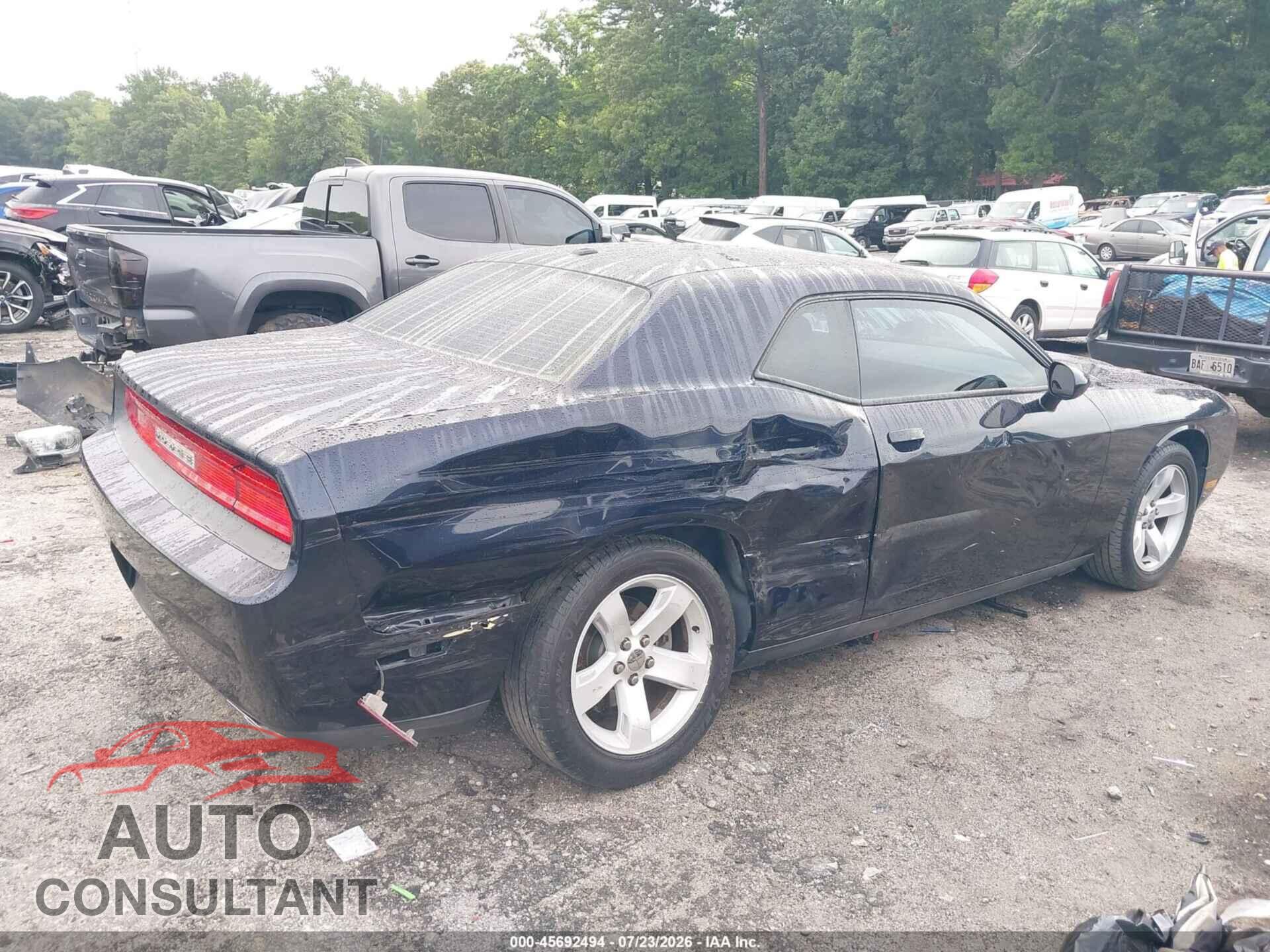 DODGE CHALLENGER 2012 - 2C3CDYAG3CH254379