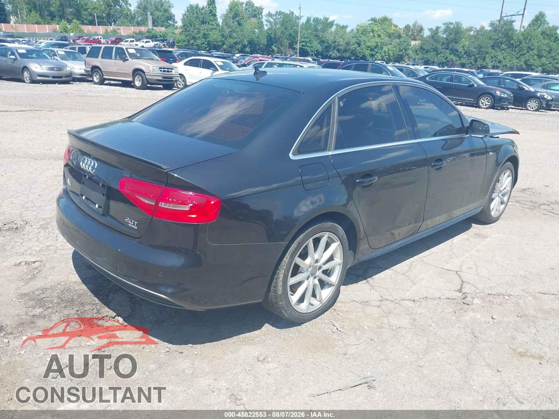 AUDI A4 2014 - WAUFFAFL5EA080121