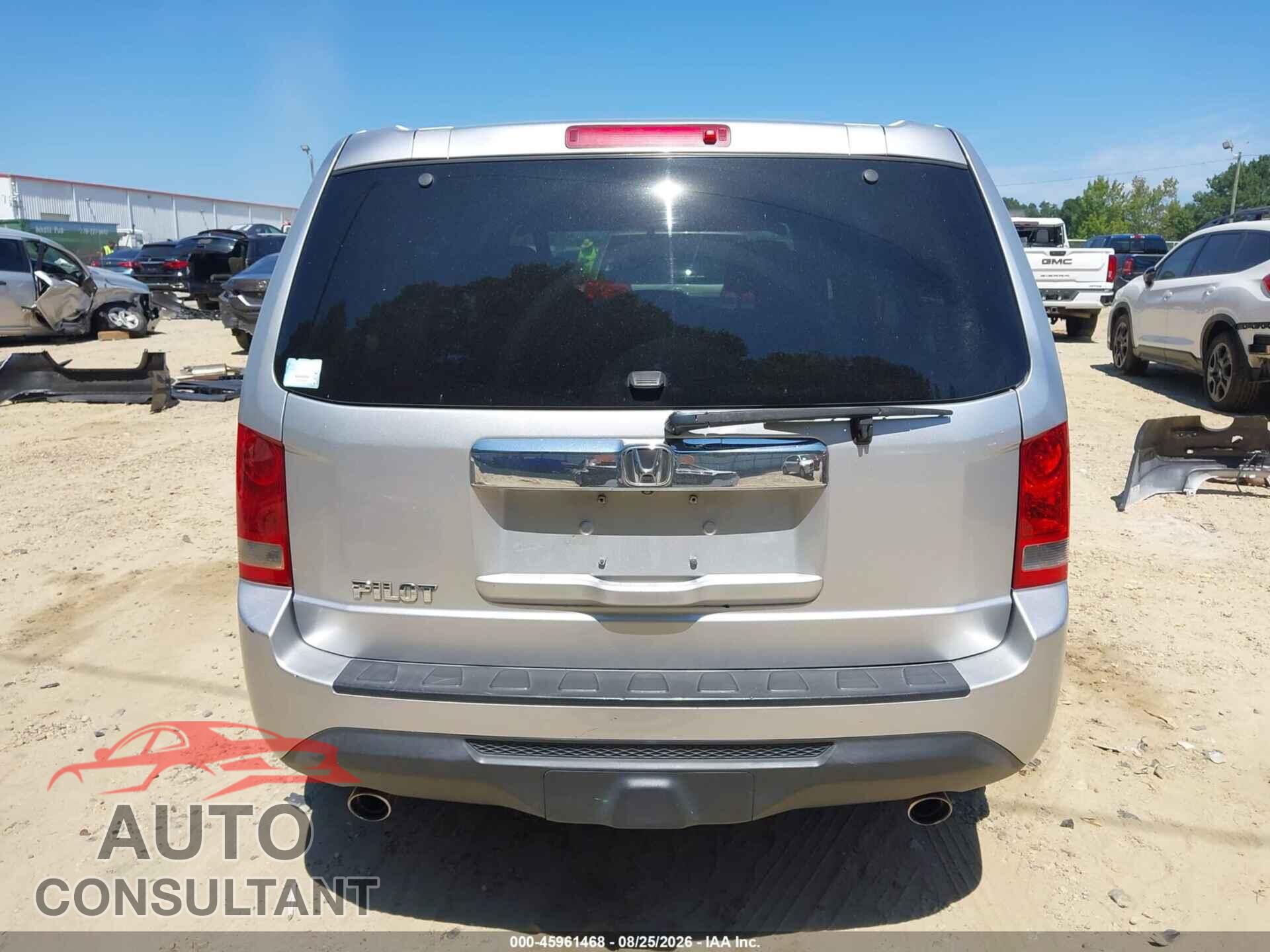 HONDA PILOT 2013 - 5FNYF3H45DB004367
