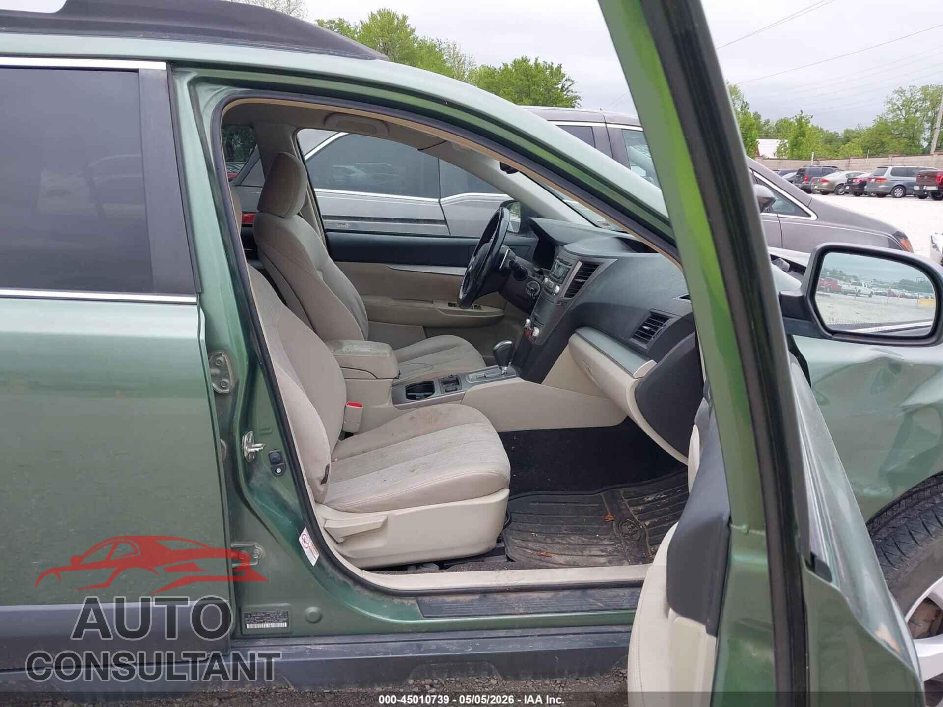 SUBARU OUTBACK 2013 - 4S4BRCCC8D3278960